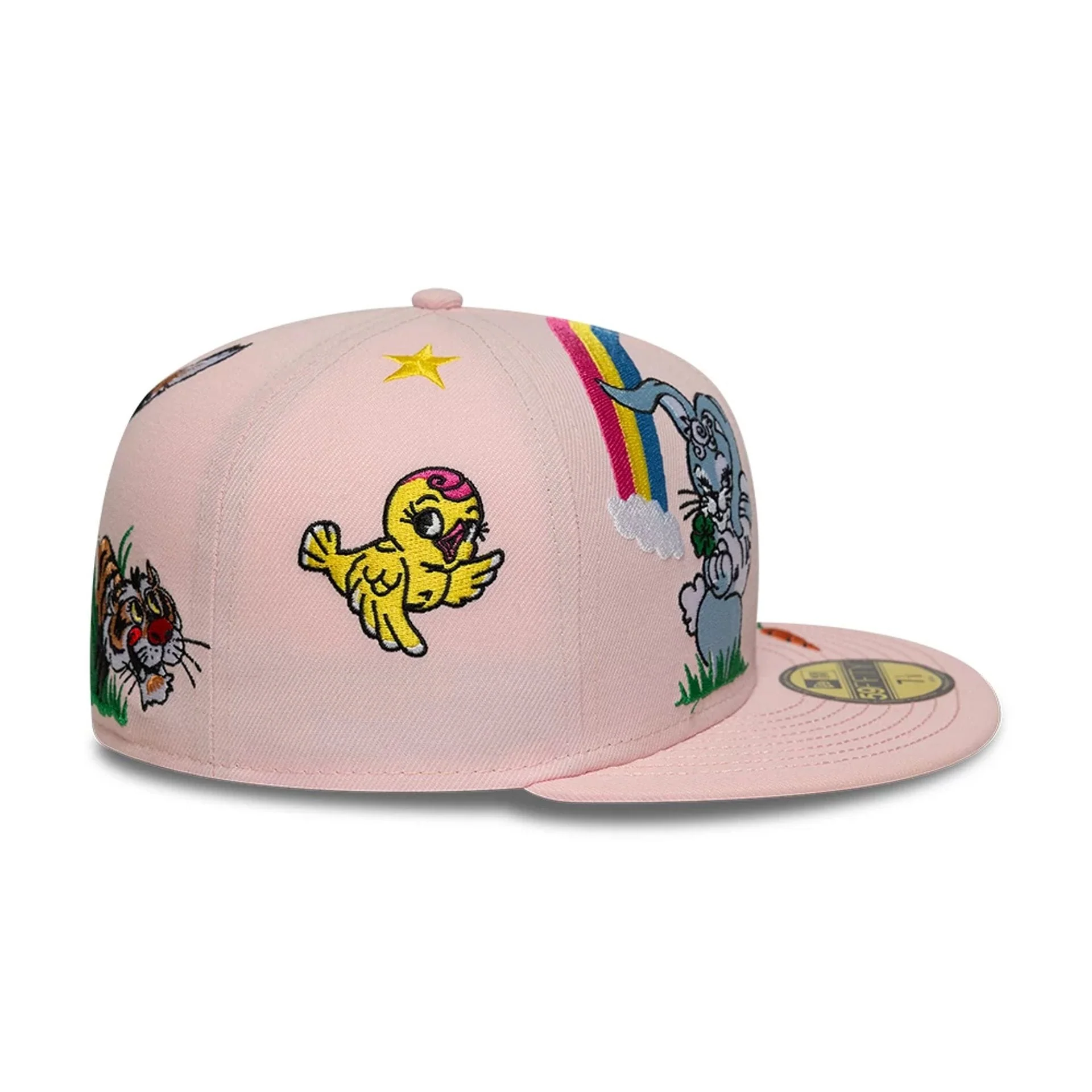New Era x Kenzo Pastel Pink 59FIFTY Fitted Cap - Image 6