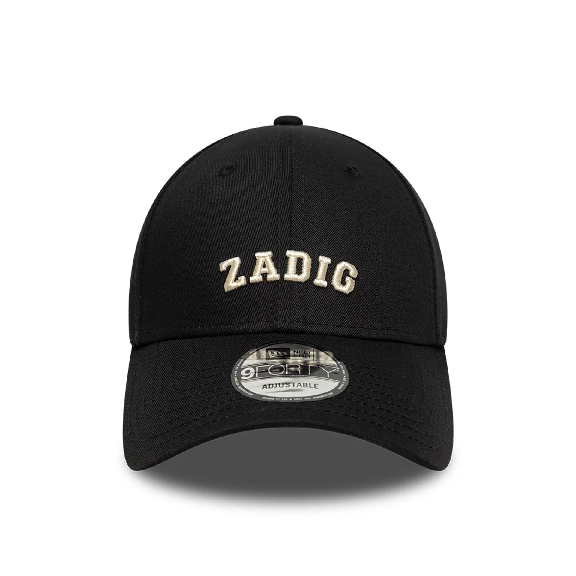 New Era X Zadig & Voltaire Black 9FORTY Adjustable Cap - Image 3