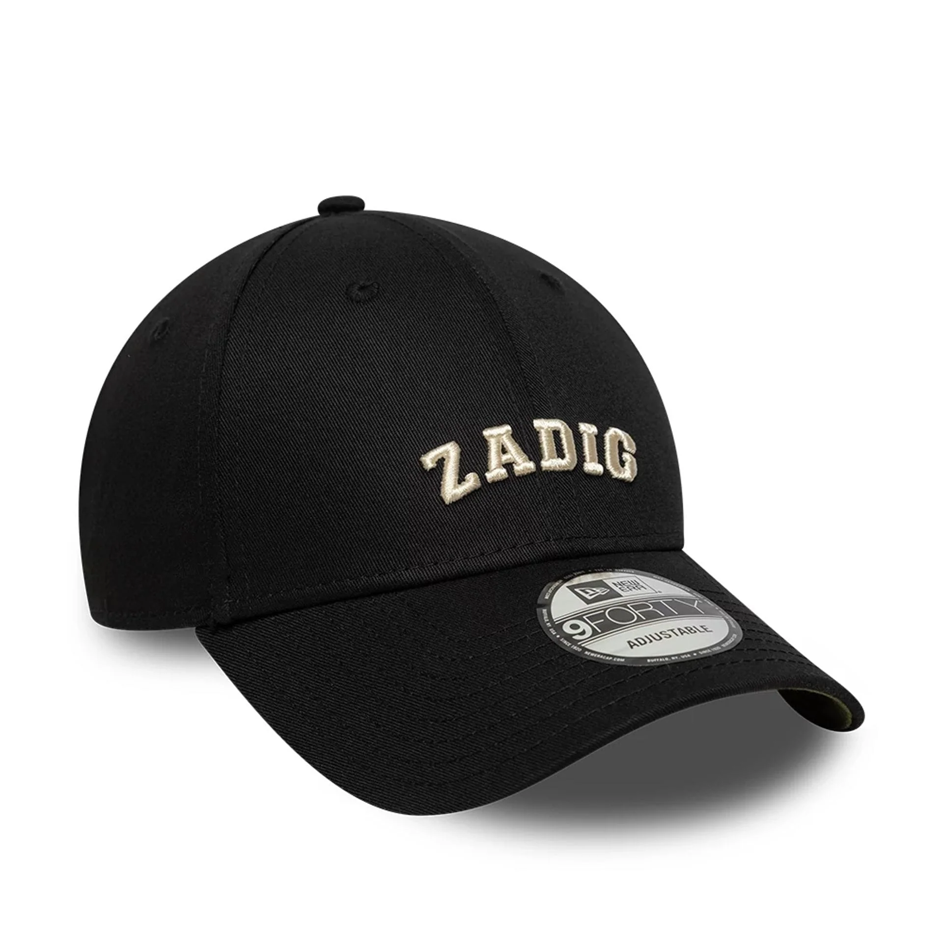 New Era X Zadig & Voltaire Black 9FORTY Adjustable Cap - Image 4