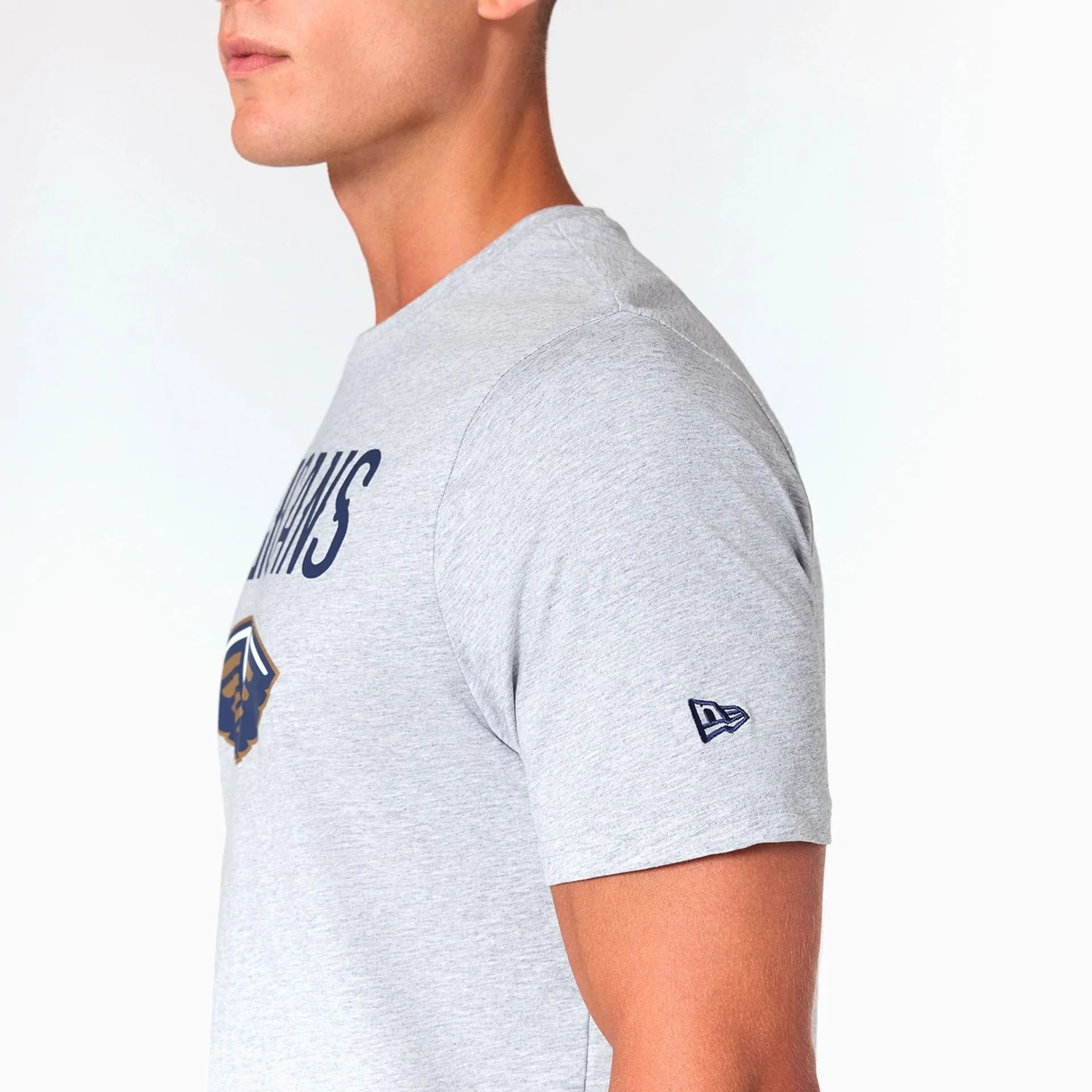 New Orleans Pelicans NBA Grey T-Shirt - Image 4