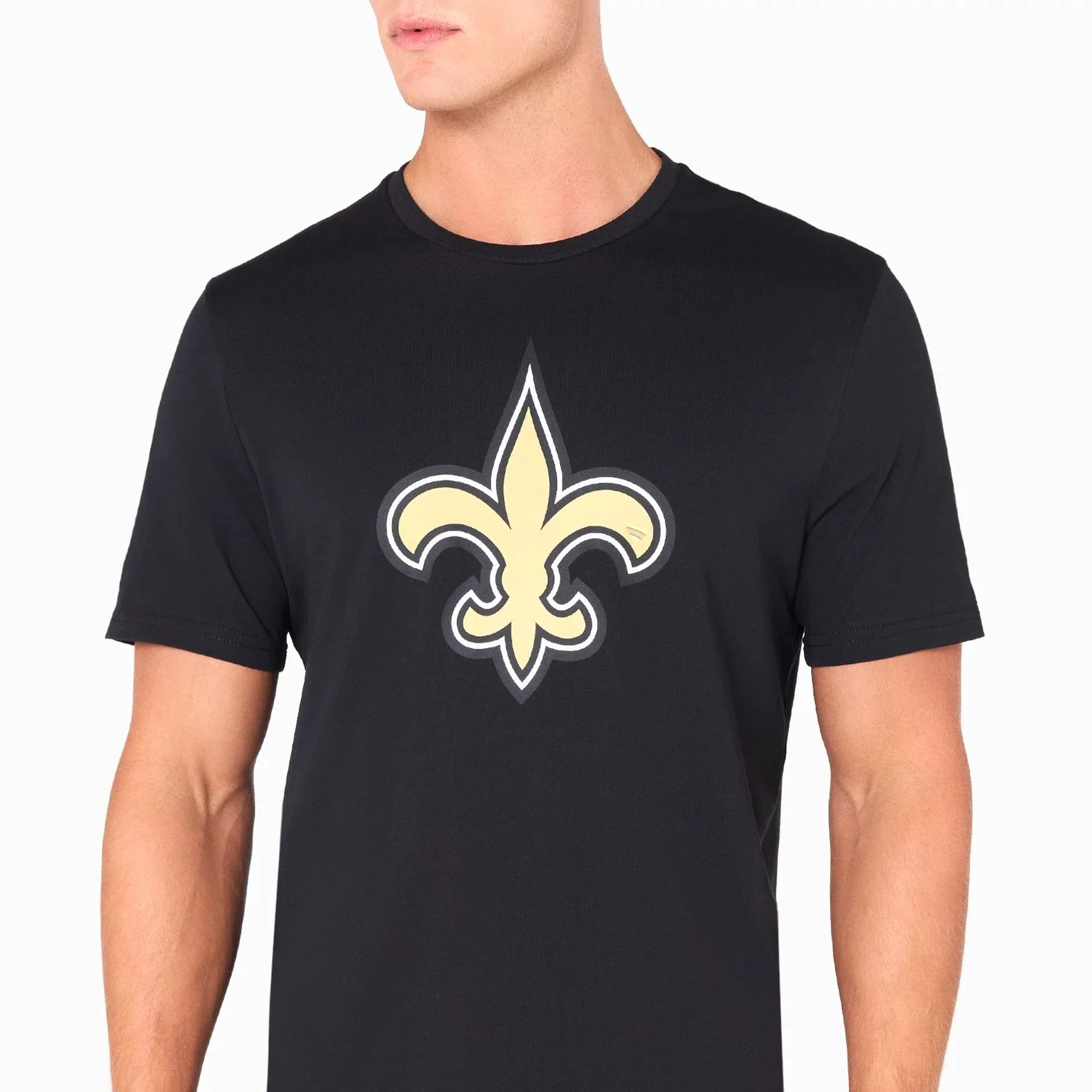 New Orleans Saints NFL Black T-Shirt - Image 2