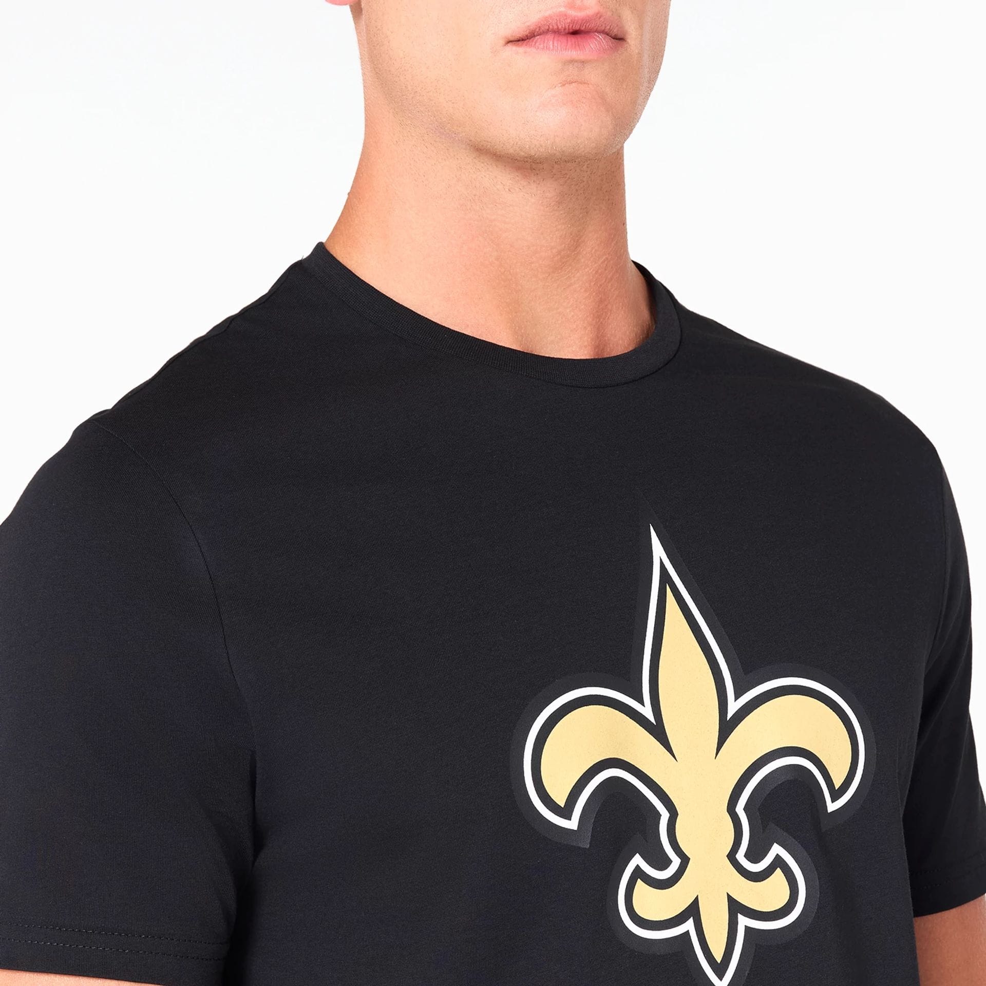 New Orleans Saints NFL Black T-Shirt - Image 3