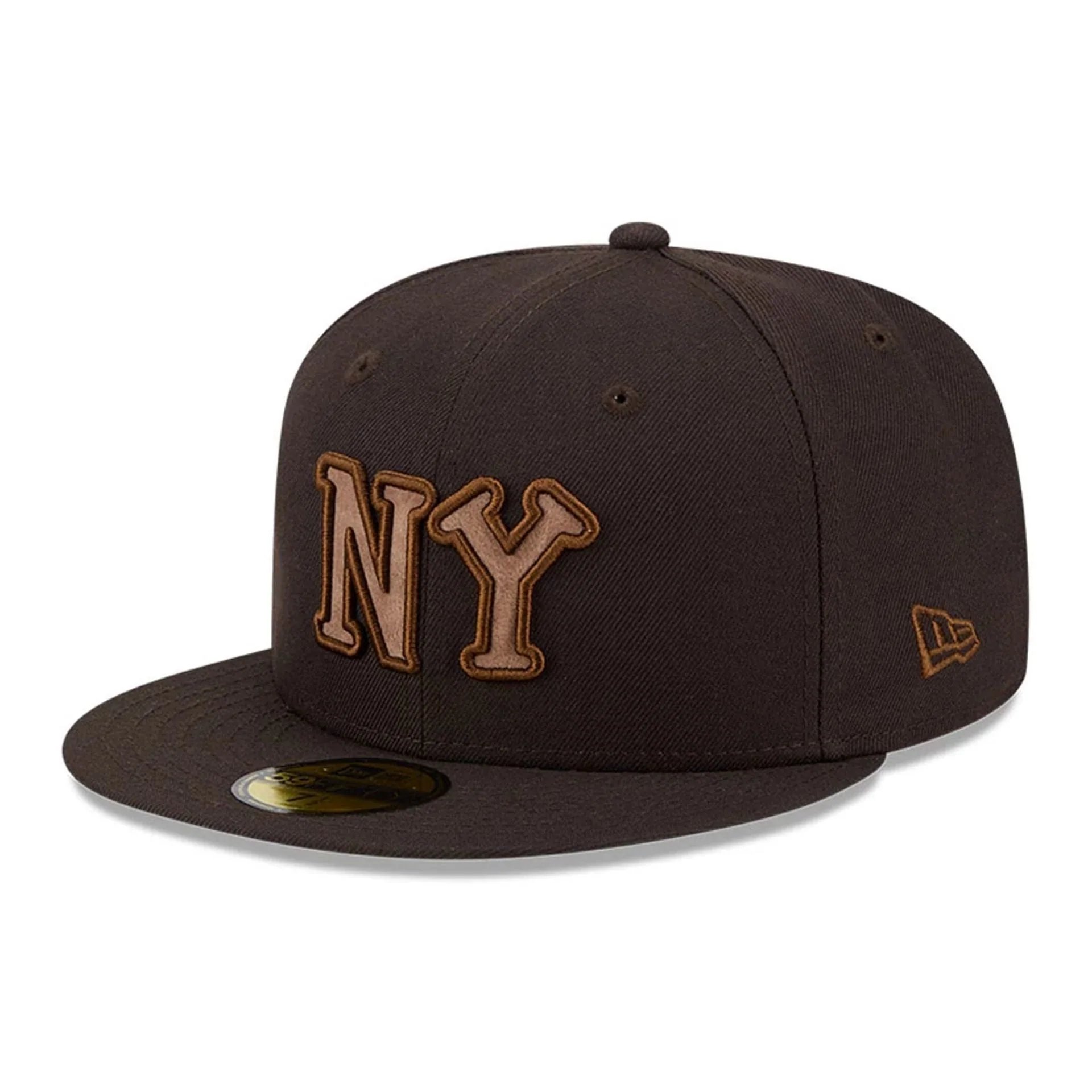 New York Black Yankees MLB Negro League Dark Brown 59FIFTY Fitted Cap - Image 4