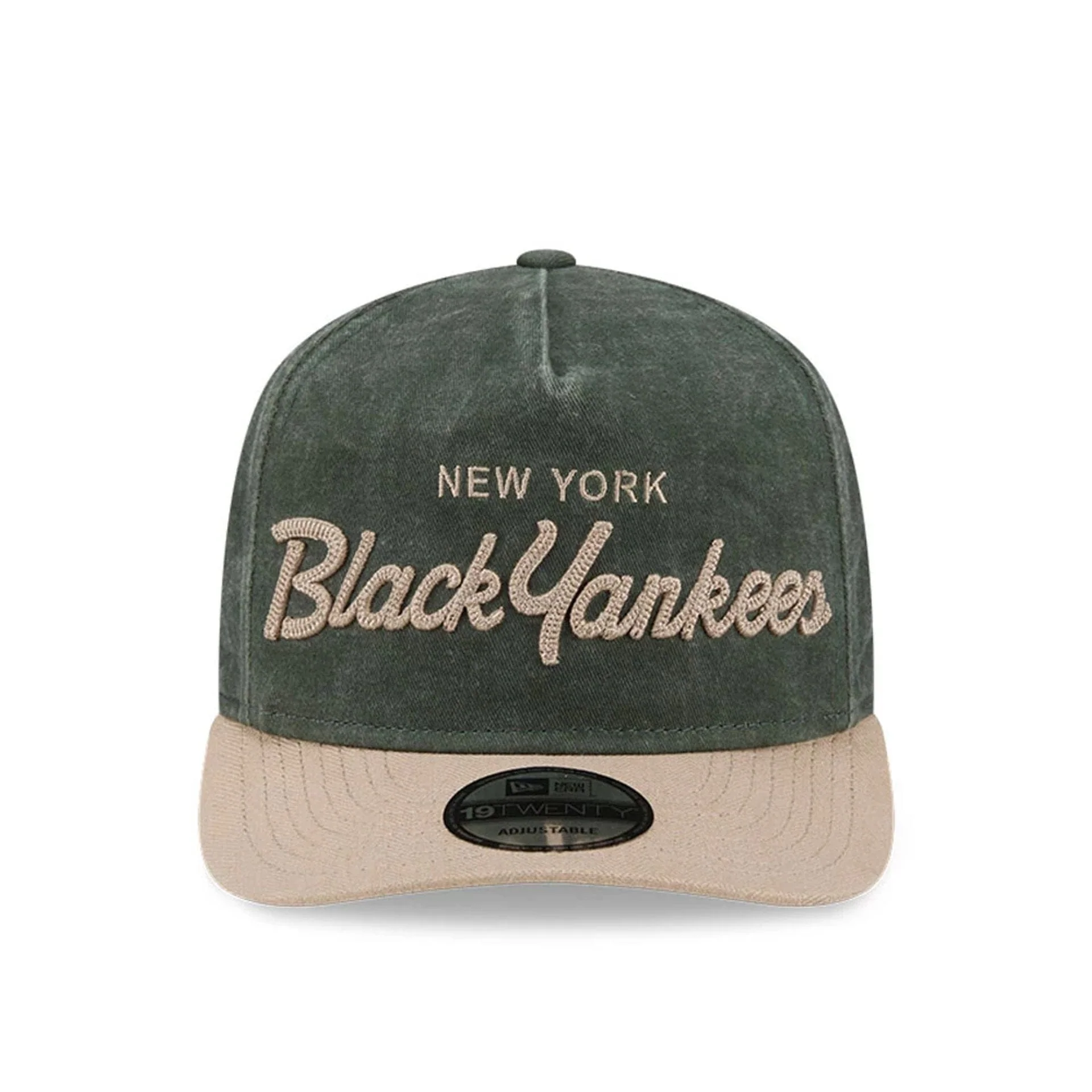 New York Black Yankees MLB Negro League Dark Green 19TWENTY Adjustable Cap - Image 3