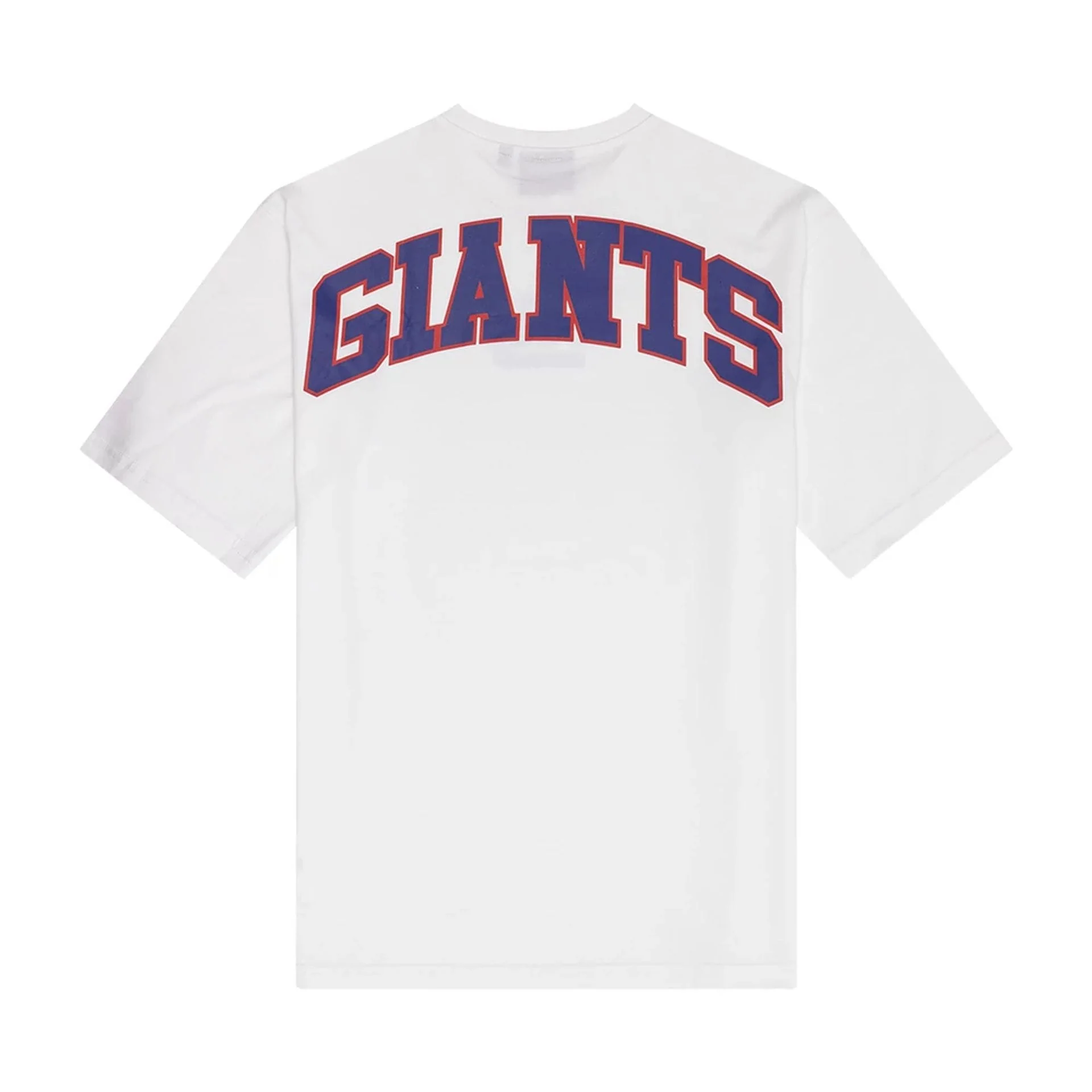 New York Giants NFL Arch Graphic White Oversized T-Shirt - Image 2