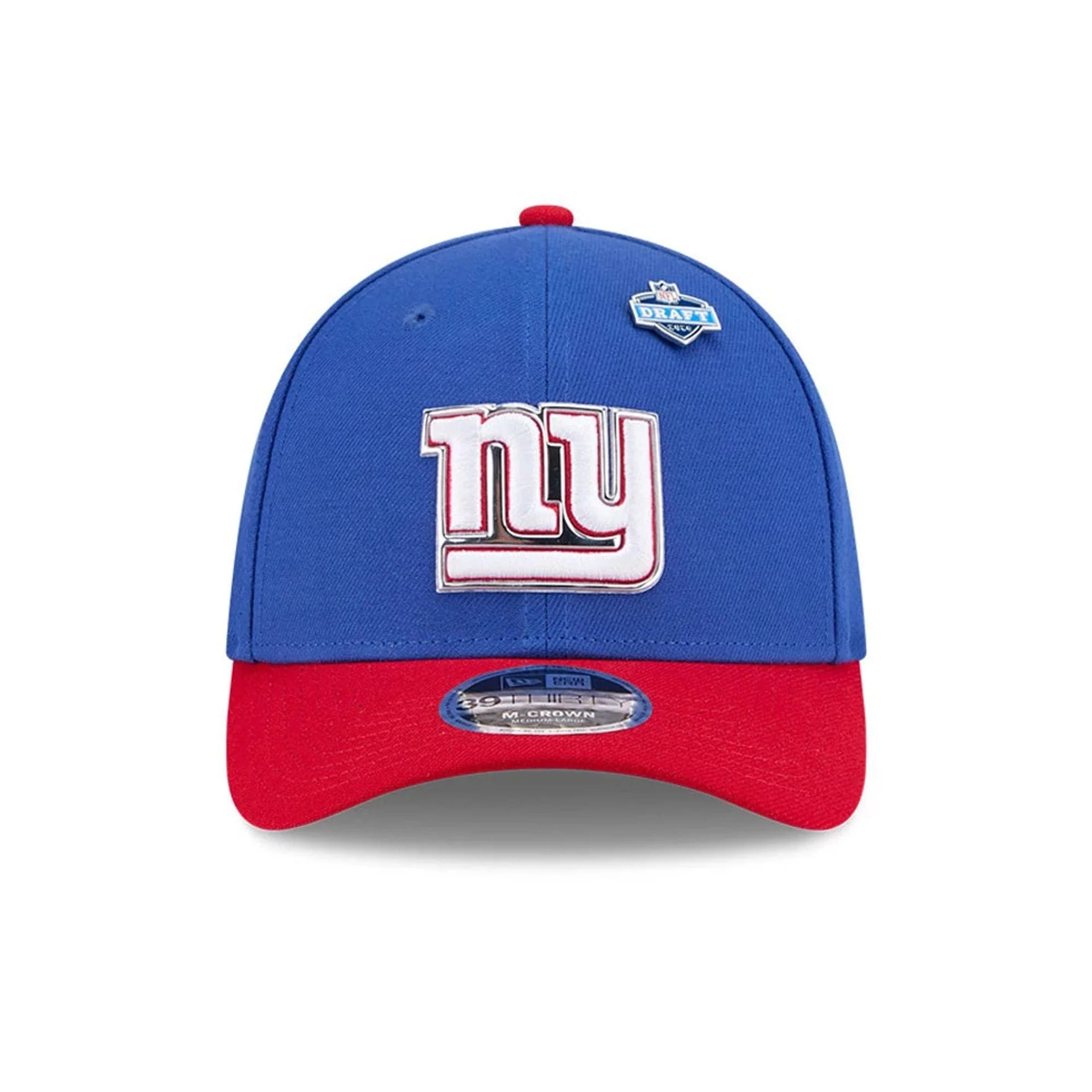 New York Giants NFL Draft 2026 Blue 39THIRTY M-Crown Stretch Fit Cap - Image 3