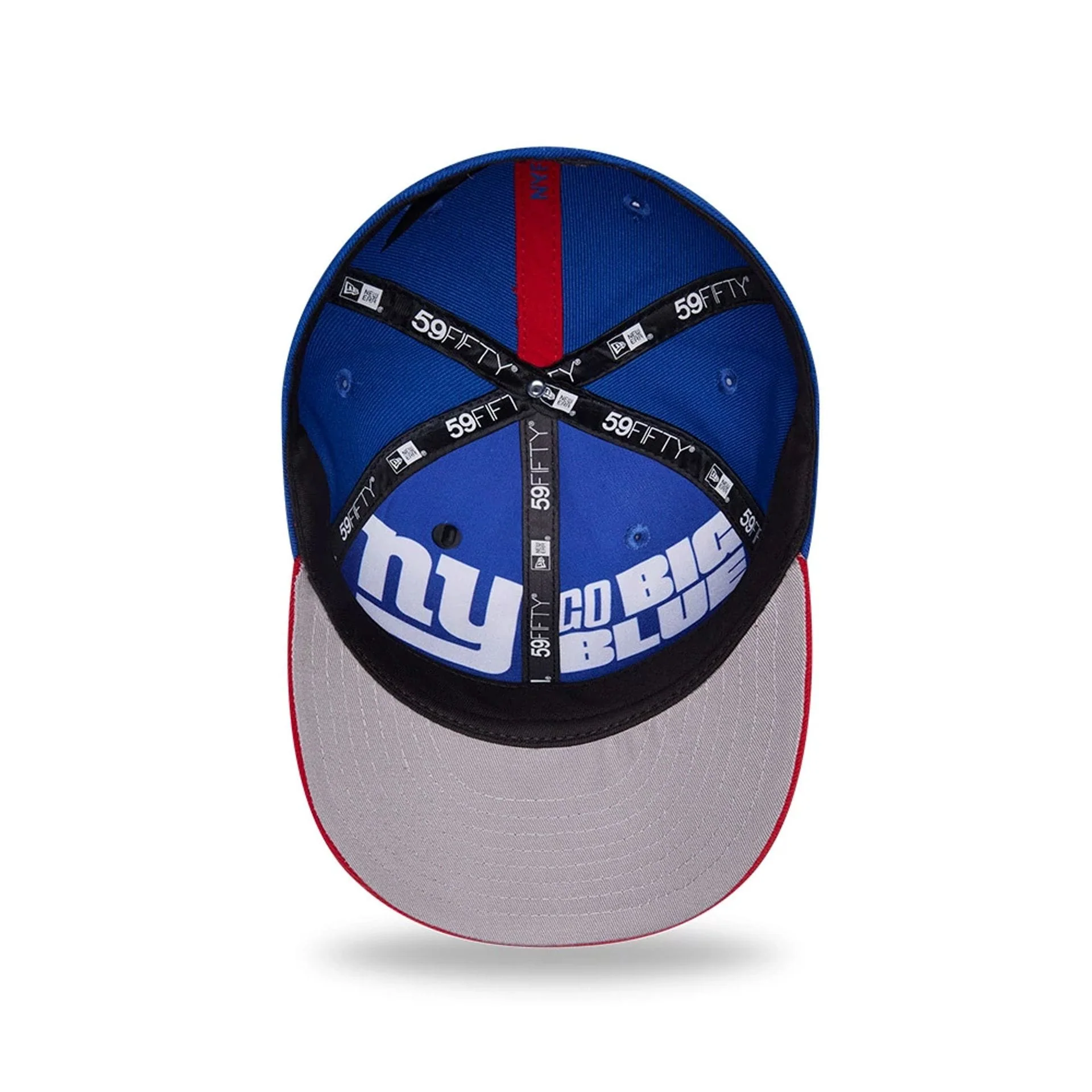 New York Giants NFL Draft 2026 Blue 59FIFTY Fitted Cap - Image 2