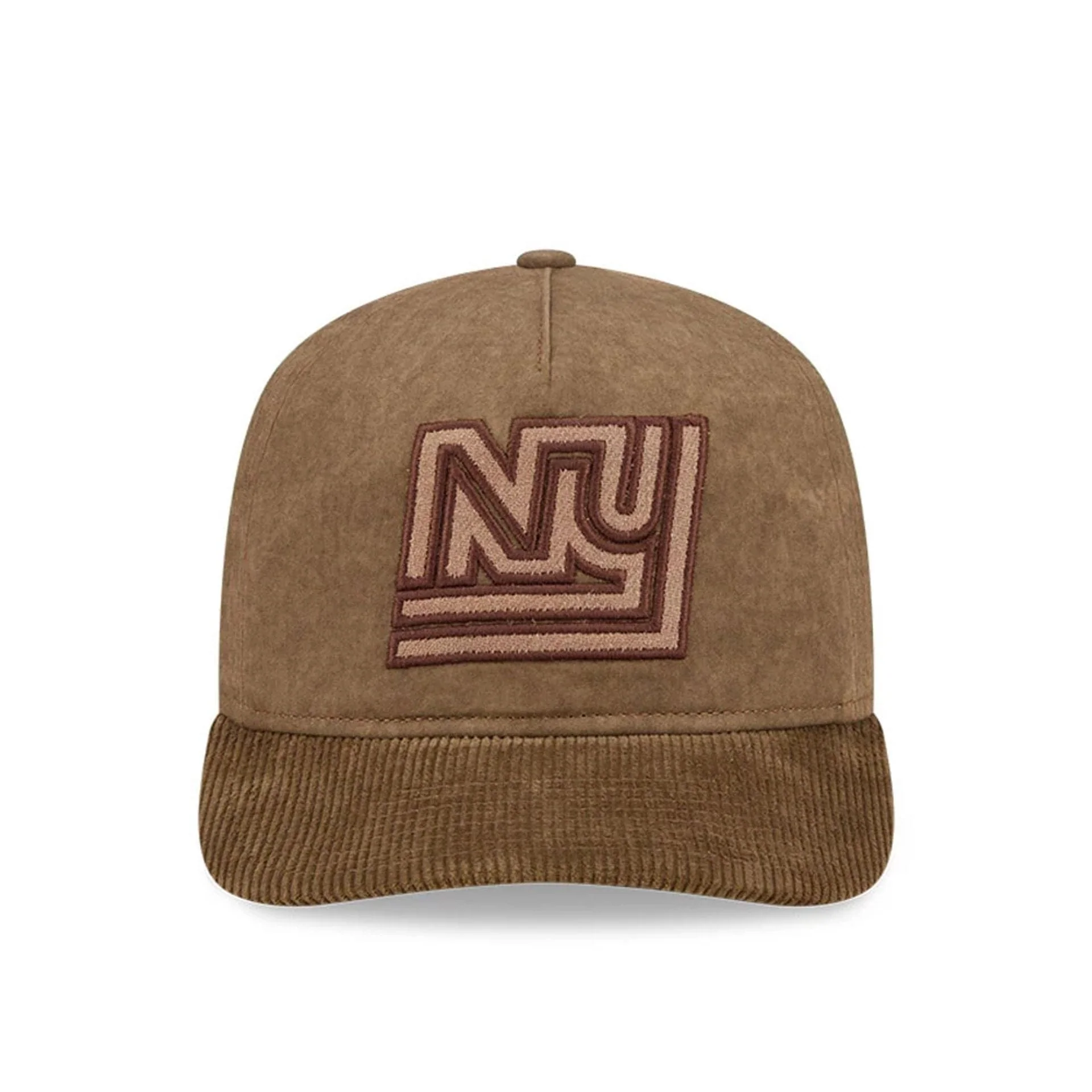New York Giants NFL Utility Linen Open Brown 19TWENTY Adjustable Cap - Image 2