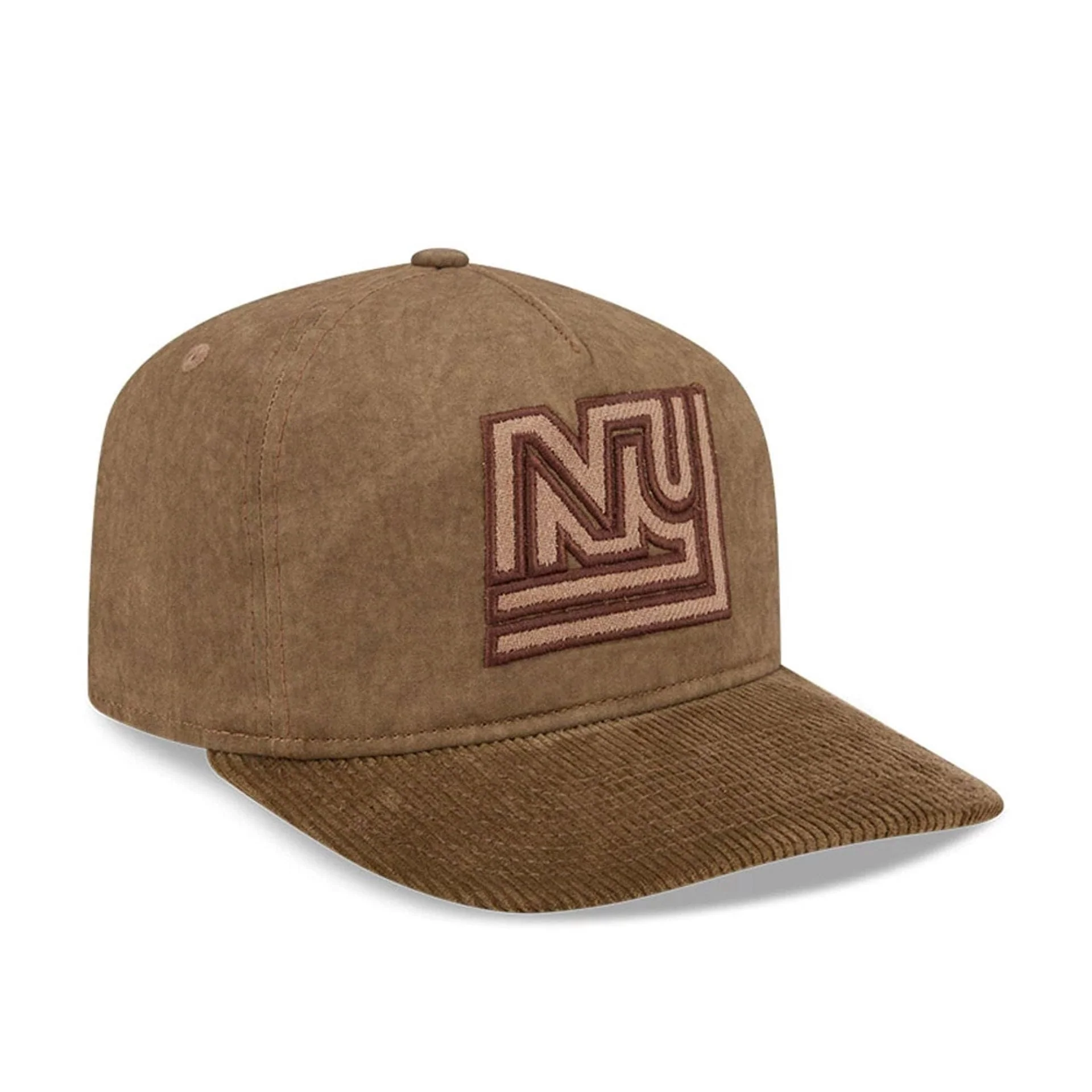 New York Giants NFL Utility Linen Open Brown 19TWENTY Adjustable Cap - Image 3