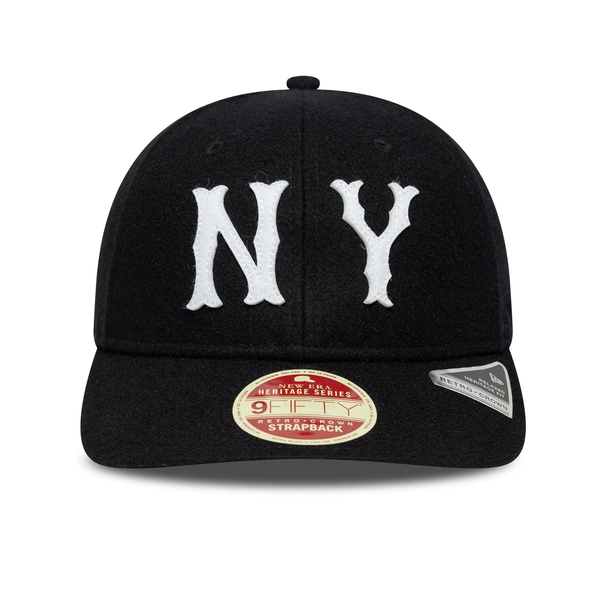 New York Highlanders MLB Heritage Black Retro Crown 9FIFTY Cap - Image 2