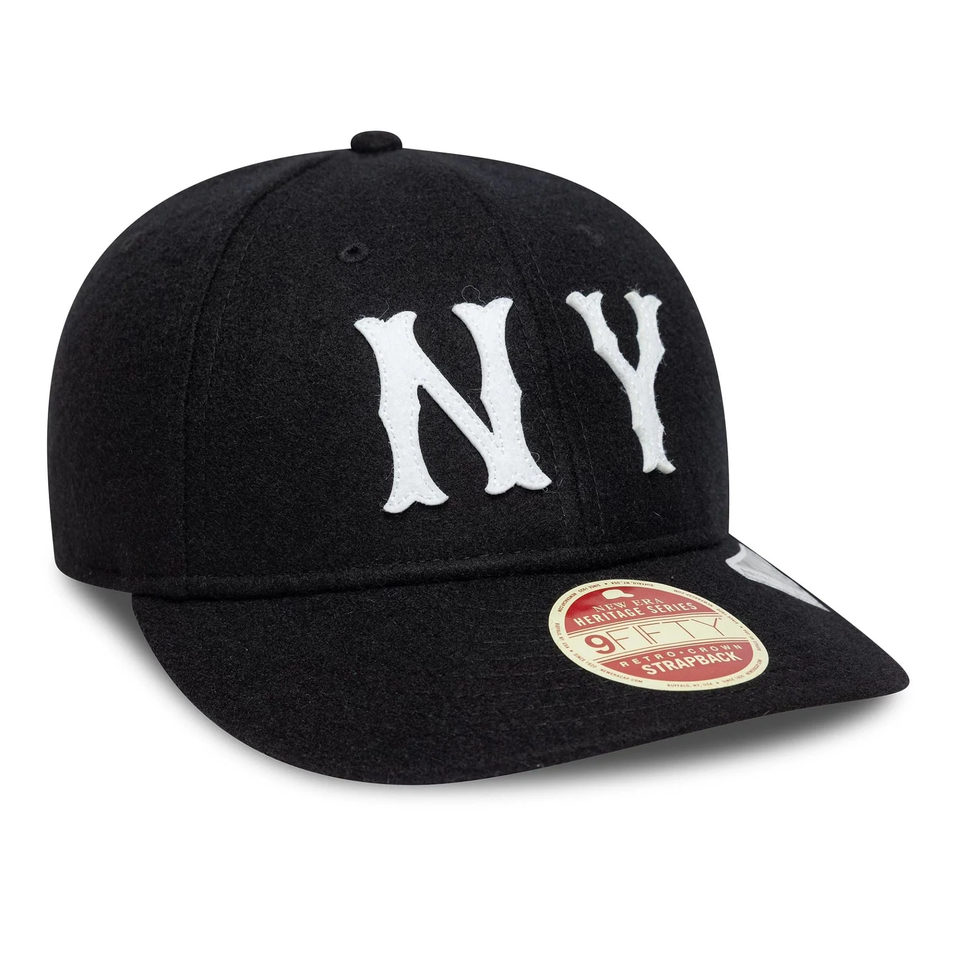 New York Highlanders MLB Heritage Black Retro Crown 9FIFTY Cap - Image 3