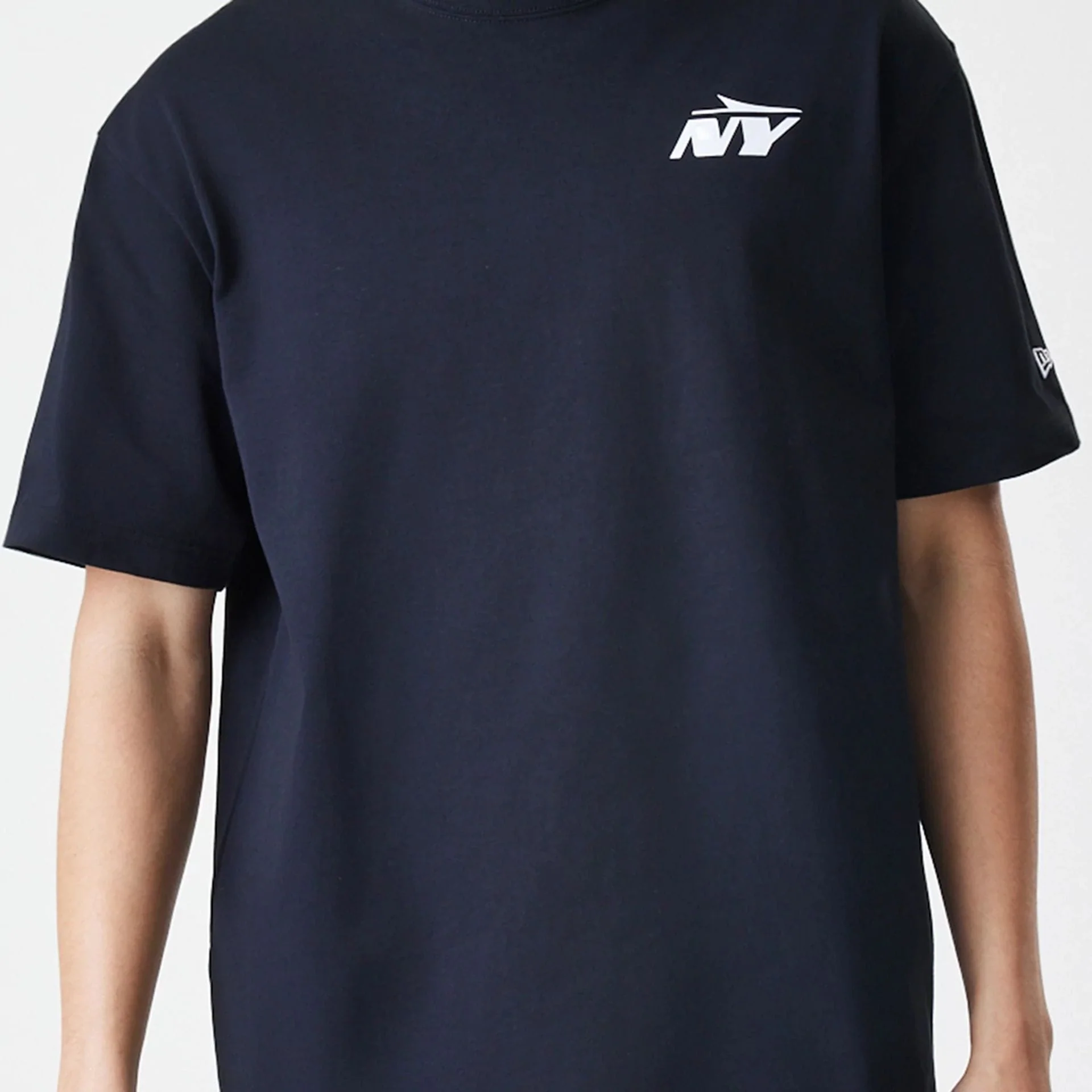 New York Jets NFL Black Oversized T-Shirt - Image 3