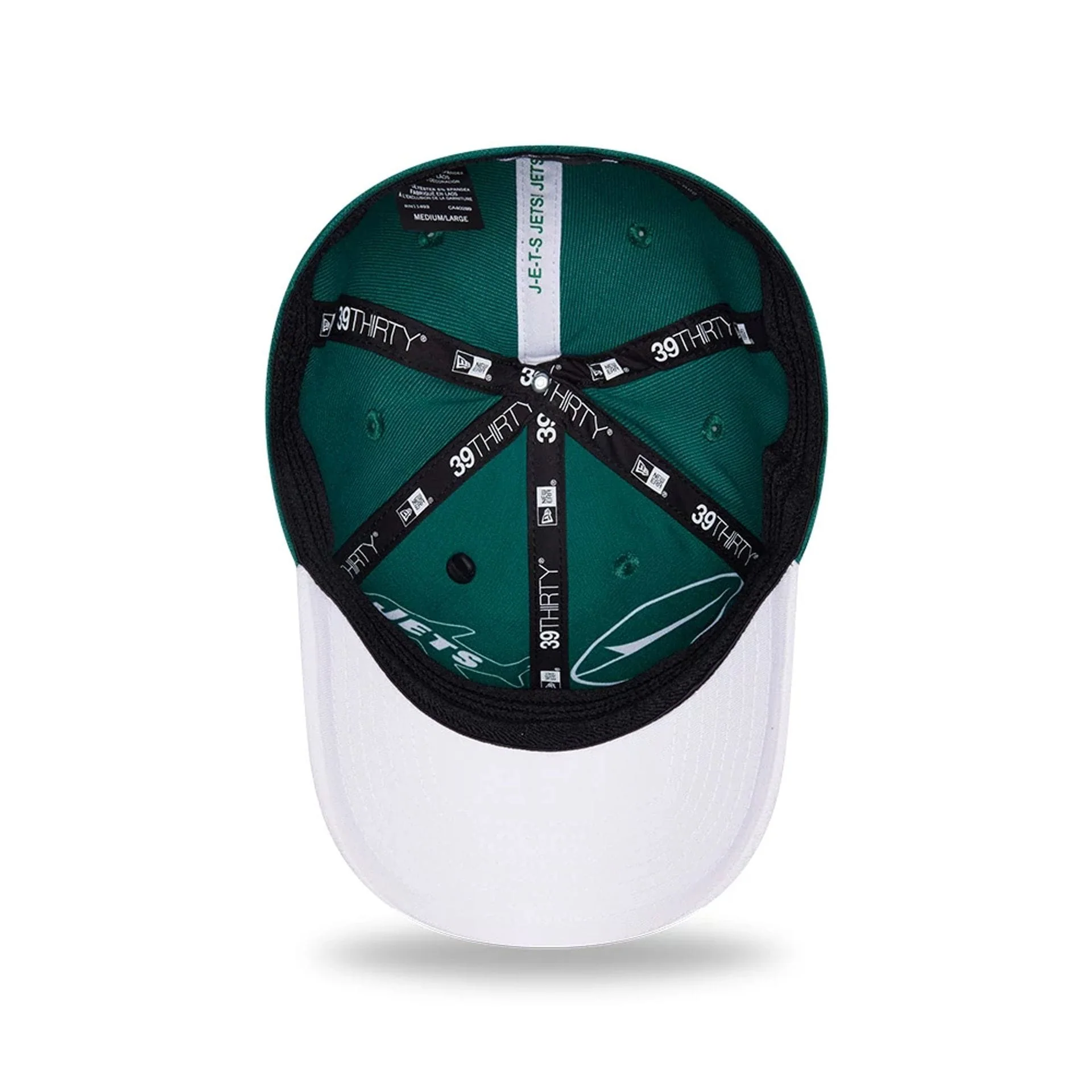 New York Jets NFL Draft 2026 Green 39THIRTY M-Crown Stretch Fit Cap - Image 2
