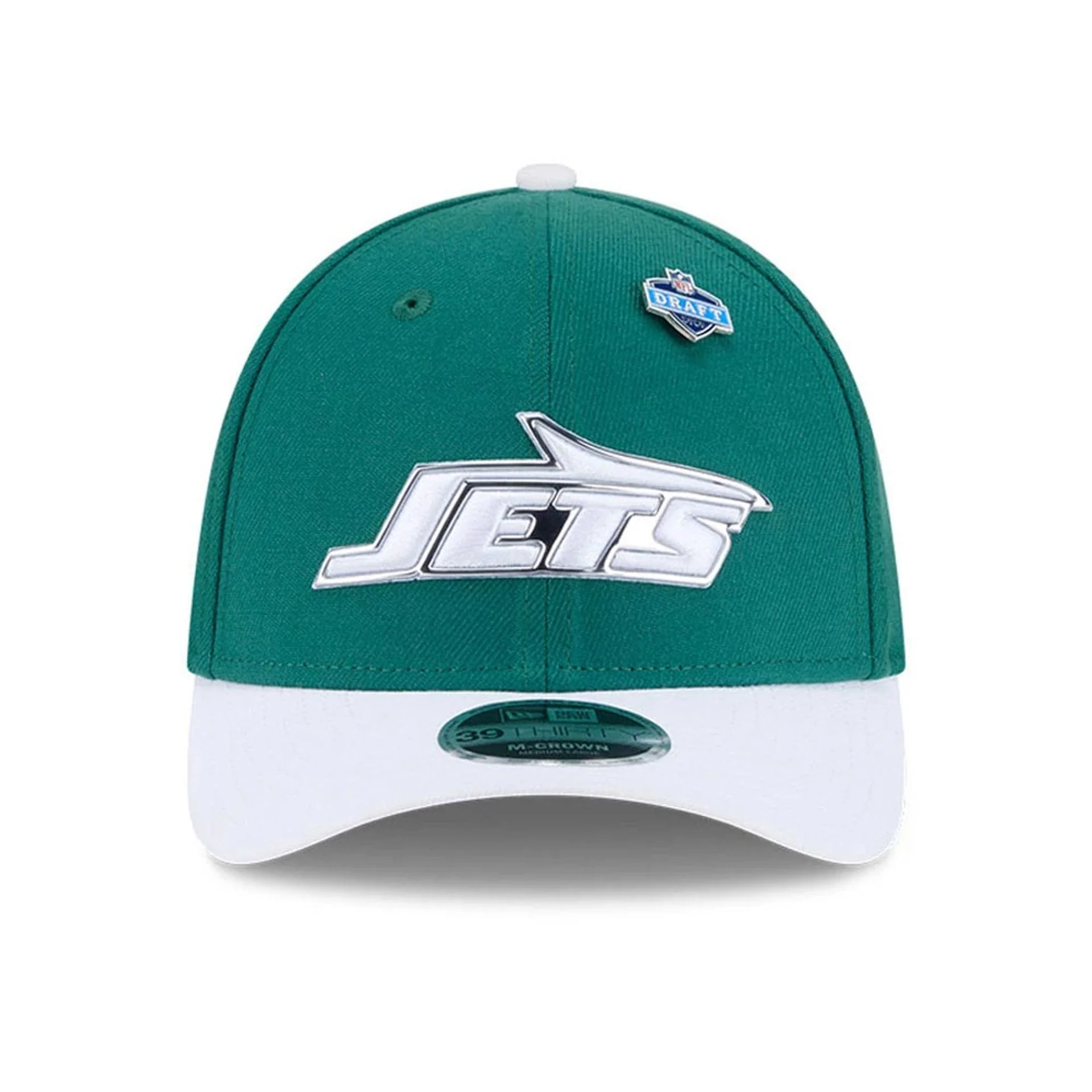 New York Jets NFL Draft 2026 Green 39THIRTY M-Crown Stretch Fit Cap - Image 3