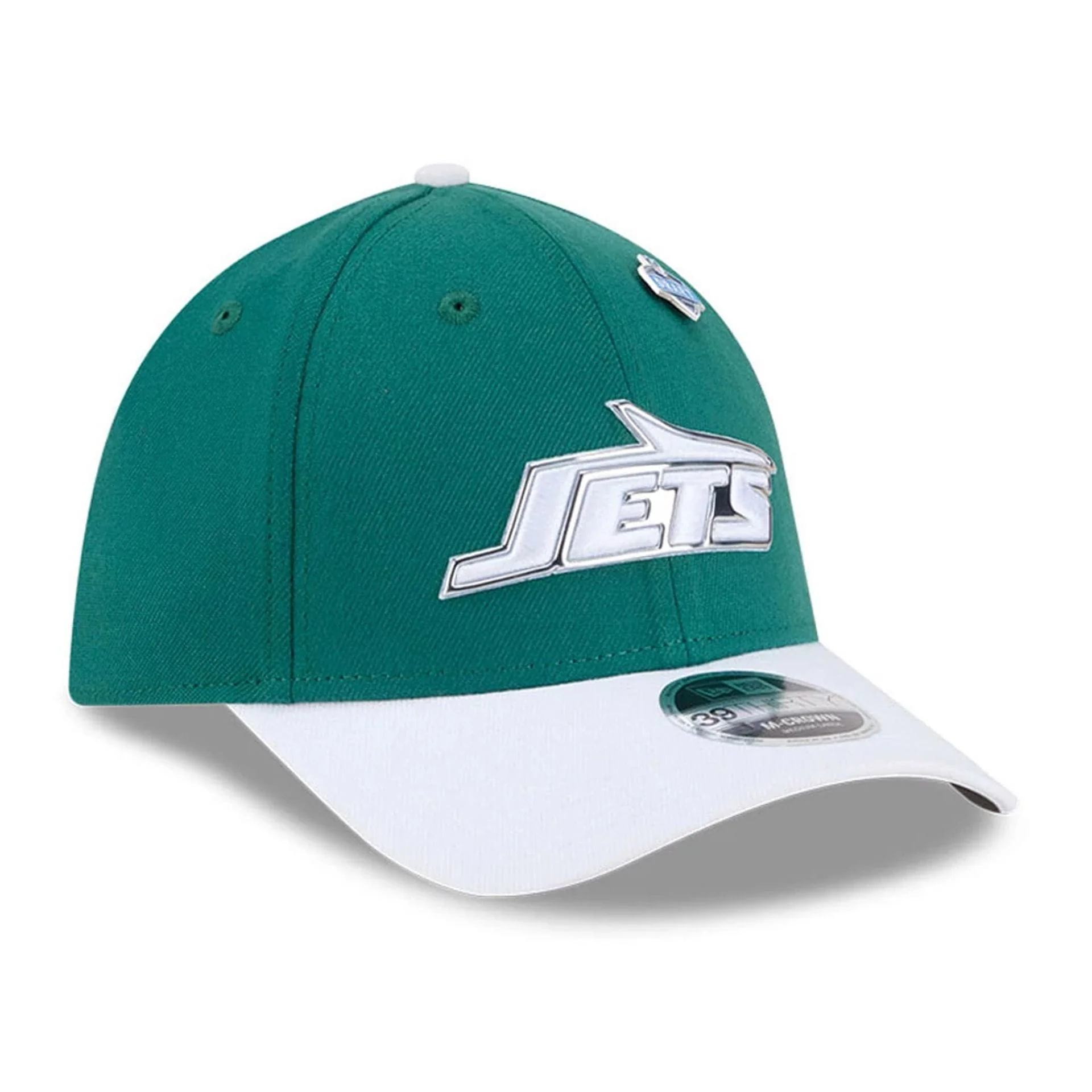 New York Jets NFL Draft 2026 Green 39THIRTY M-Crown Stretch Fit Cap - Image 4