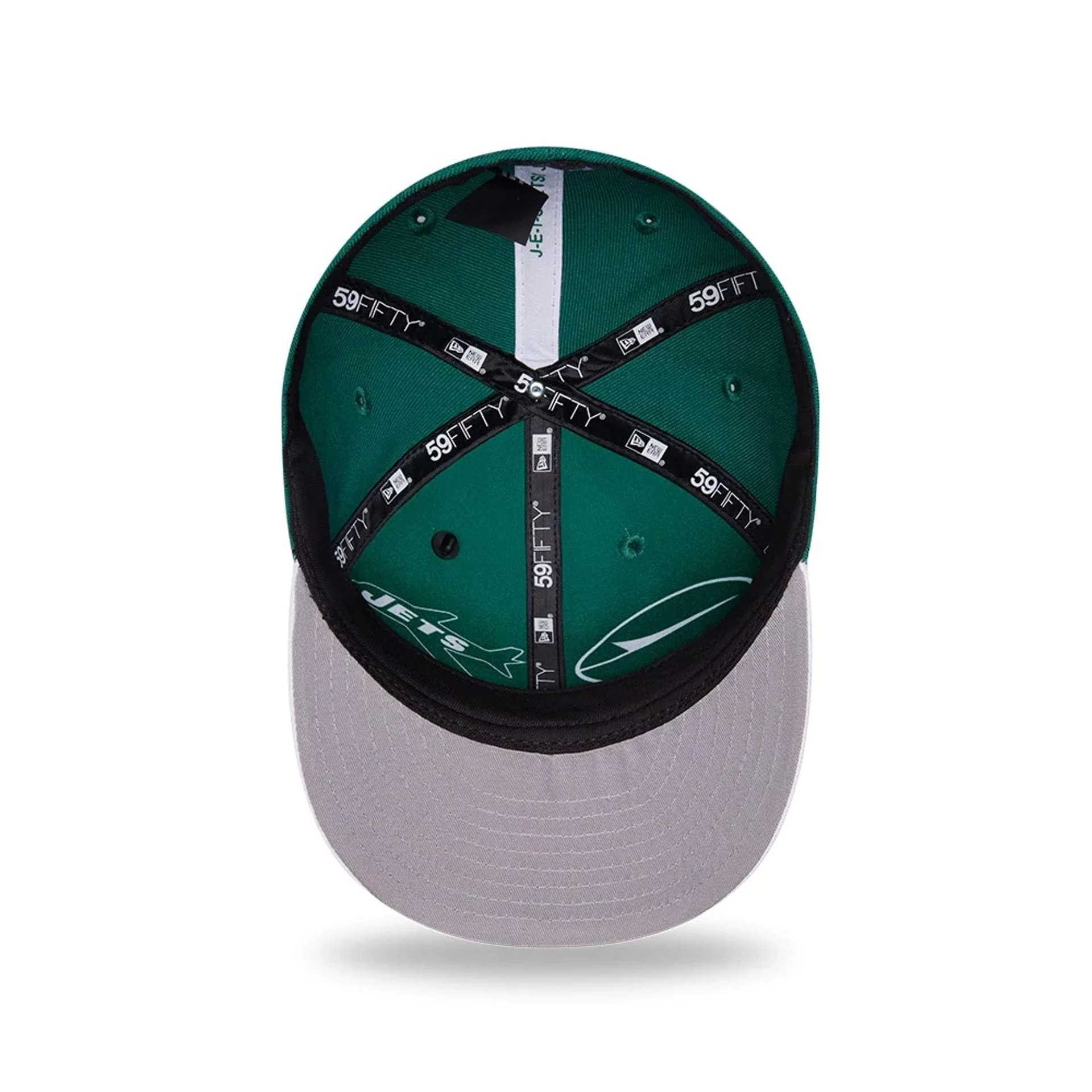 New York Jets NFL Draft 2026 Green 59FIFTY Fitted Cap - Image 2