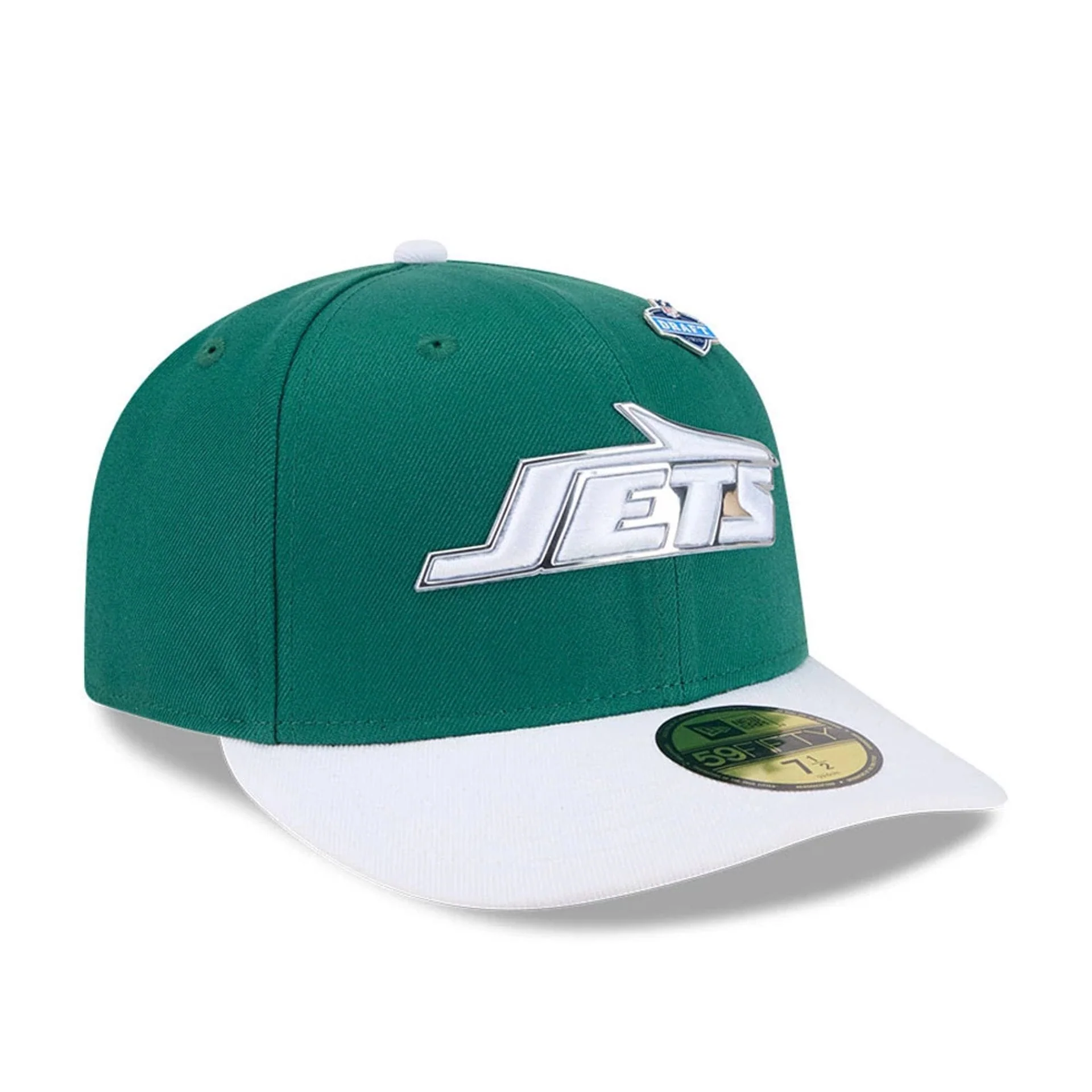 New York Jets NFL Draft 2026 Green 59FIFTY Fitted Cap - Image 4