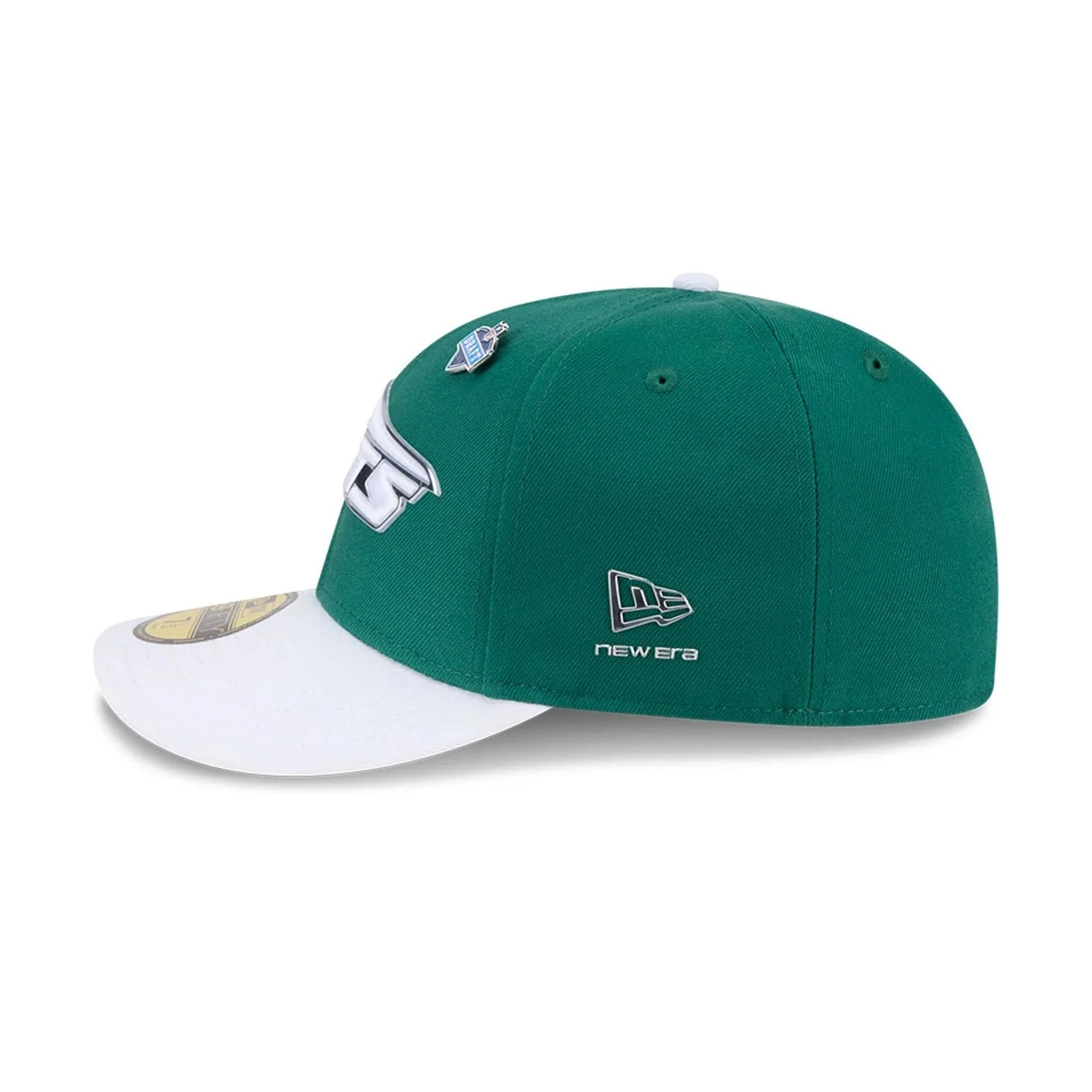 New York Jets NFL Draft 2026 Green 59FIFTY Fitted Cap - Image 6
