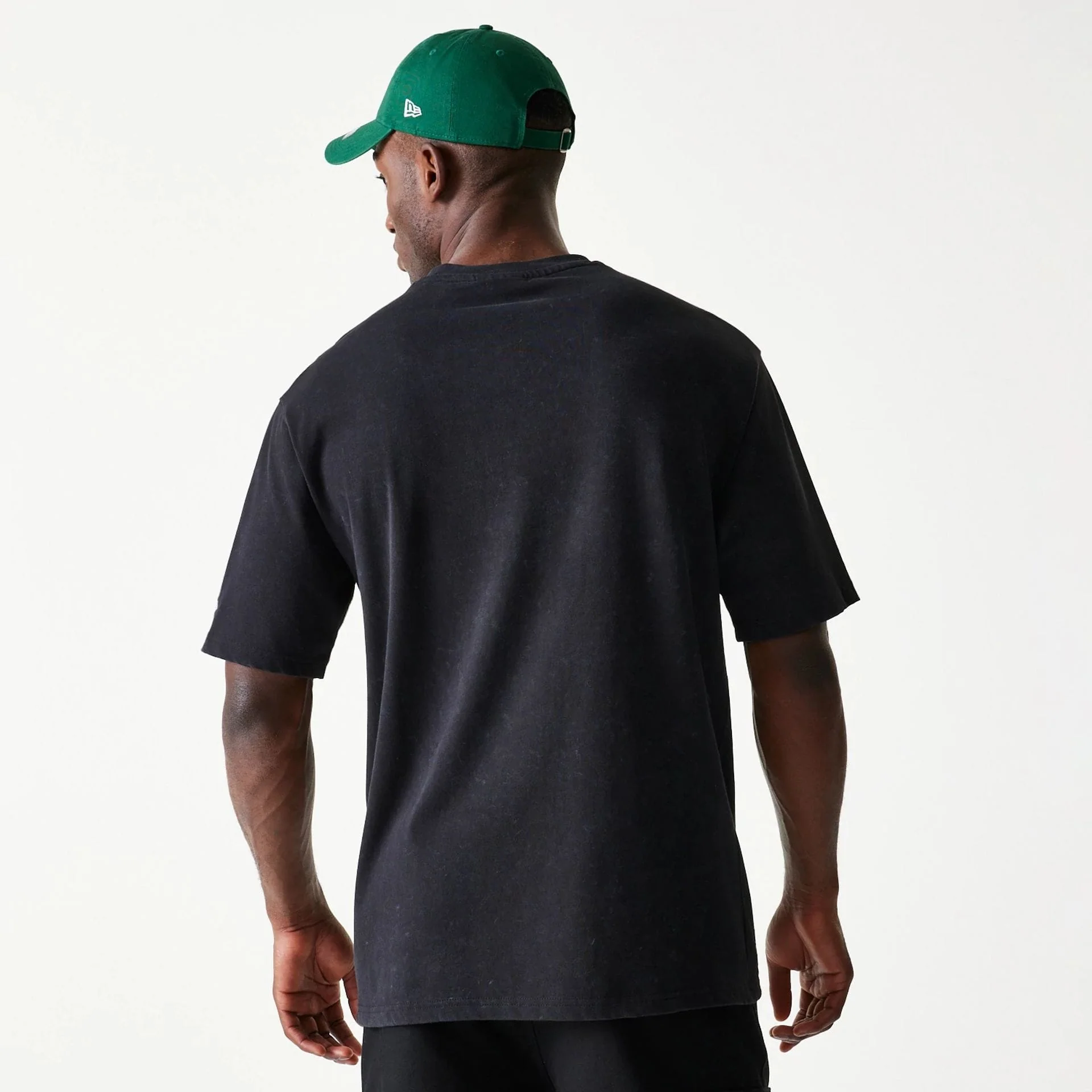New York Jets NFL Games Premium Apparel Black Oversized T-Shirt - Image 7