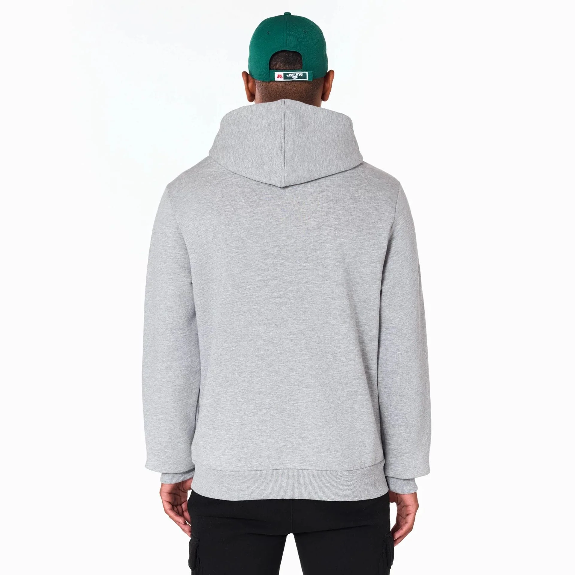 New York Jets NFL Grey Pullover Hoodie - Image 7