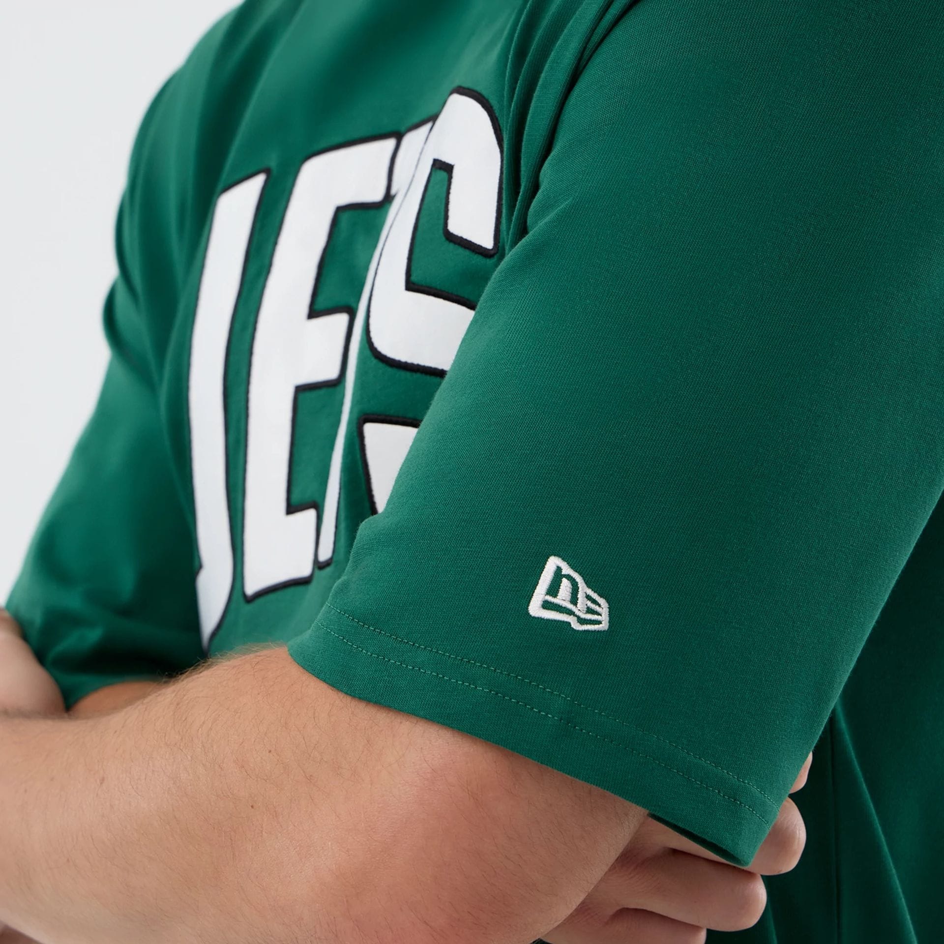 New York Jets NFL International Series Games Green Oversized T-Shirt - Image 4