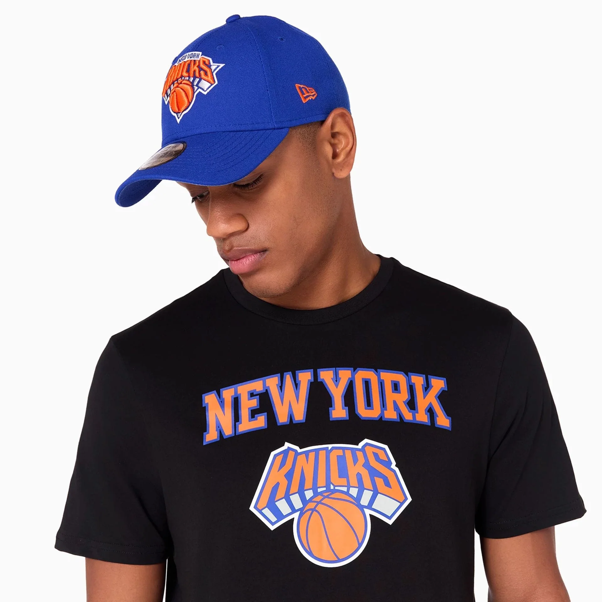 New York Knicks NBA Black T-Shirt - Image 4