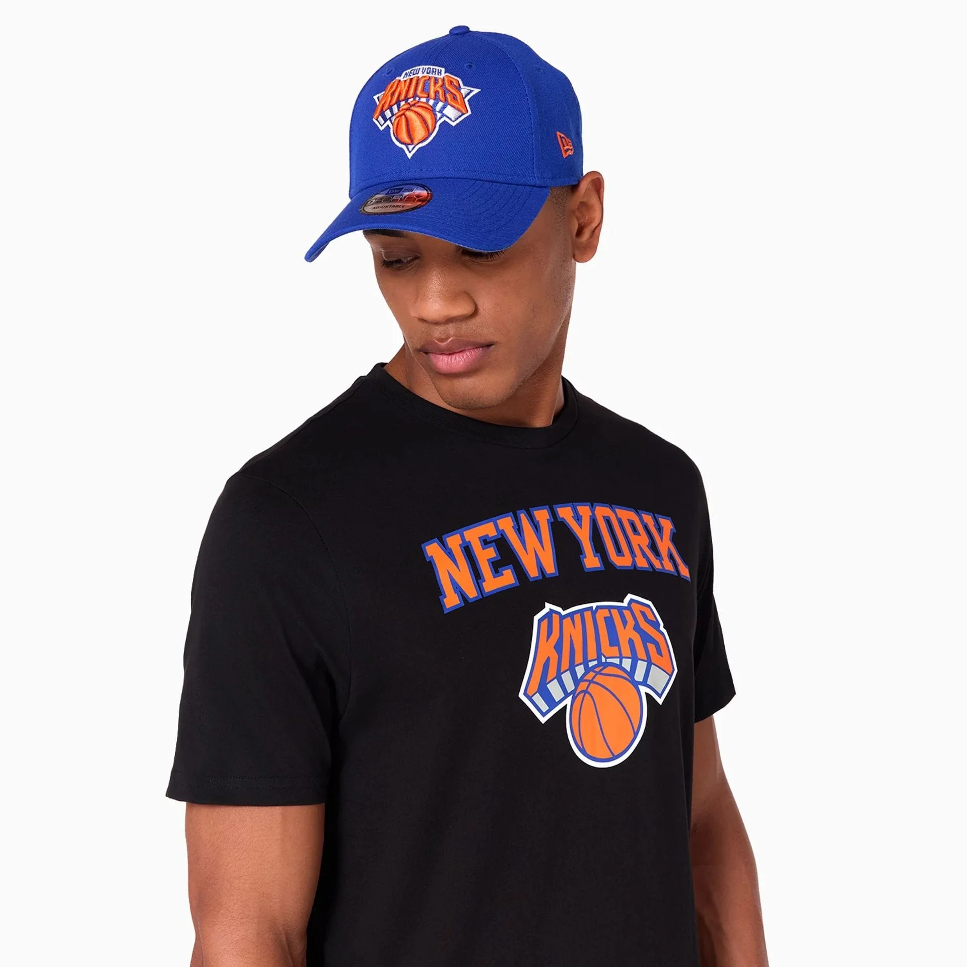 New York Knicks NBA Black T-Shirt - Image 5