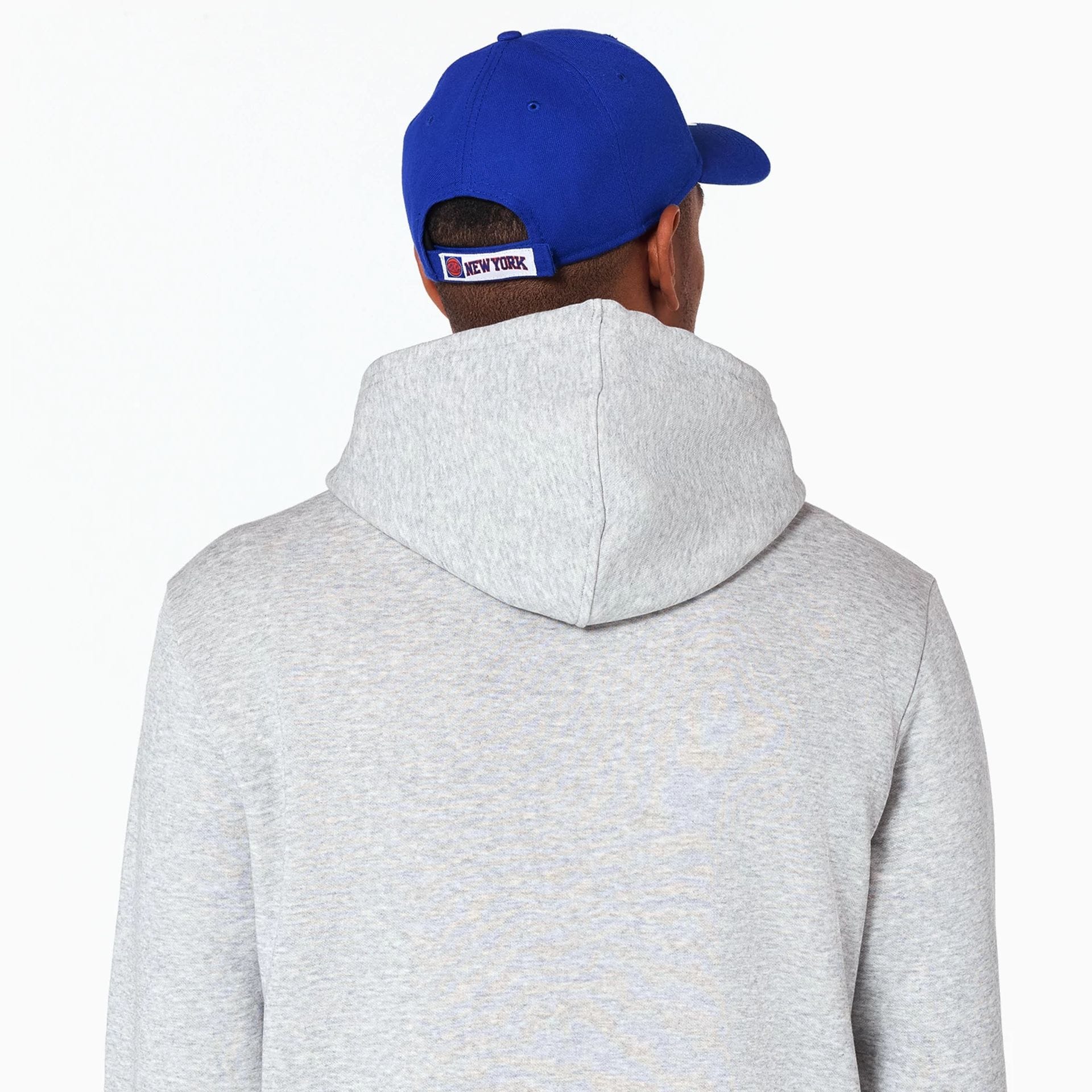 New York Knicks NBA Grey Pullover Hoodie - Image 6