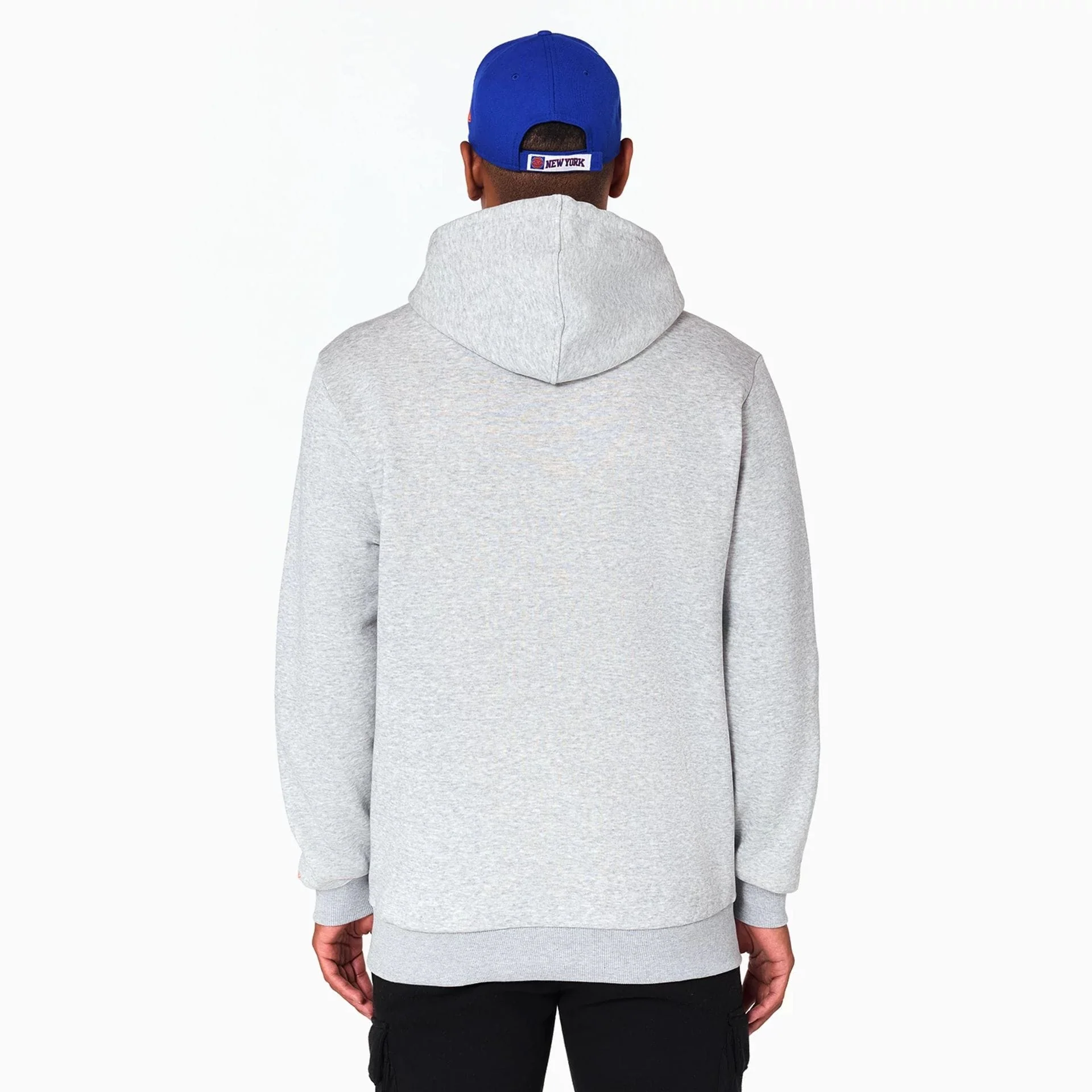 New York Knicks NBA Grey Pullover Hoodie - Image 7