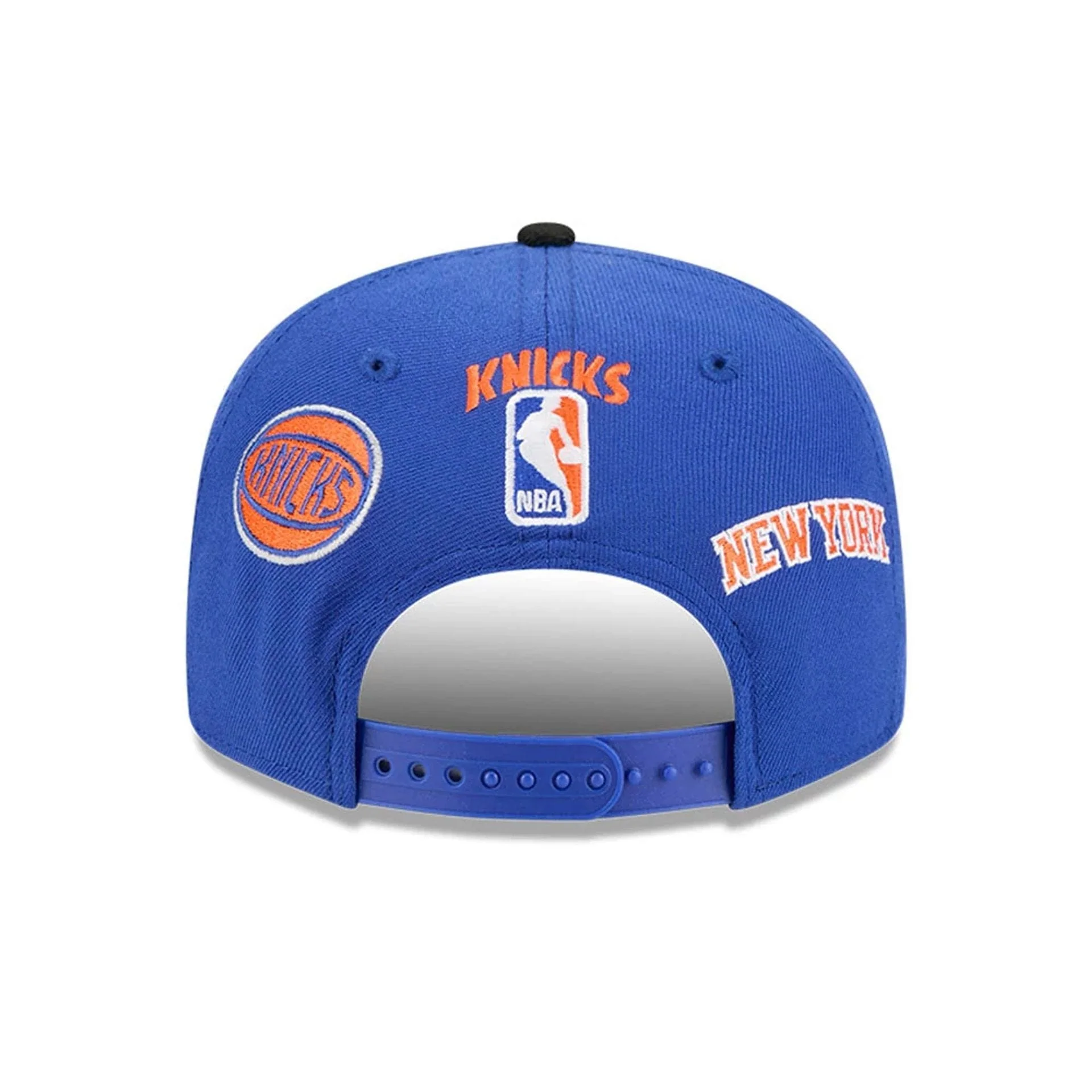 New York Knicks NBA Hardwood Classic ASG Blue 9FIFTY Snapback Adjustable Cap - Image 5