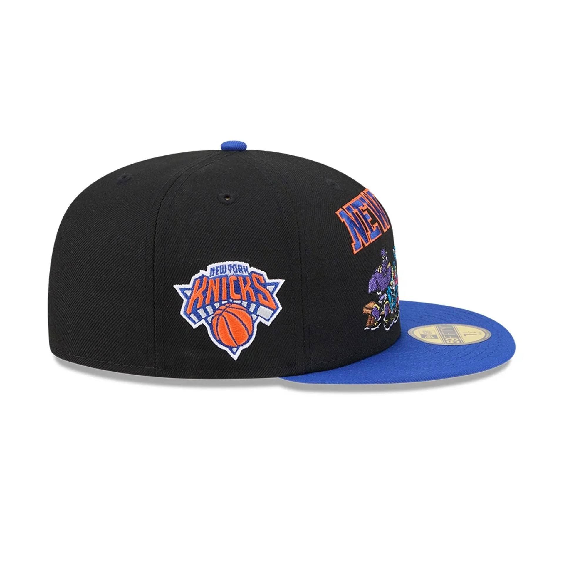 New York Knicks Space Jam Monstars Black 59FIFTY Fitted Cap - Image 6