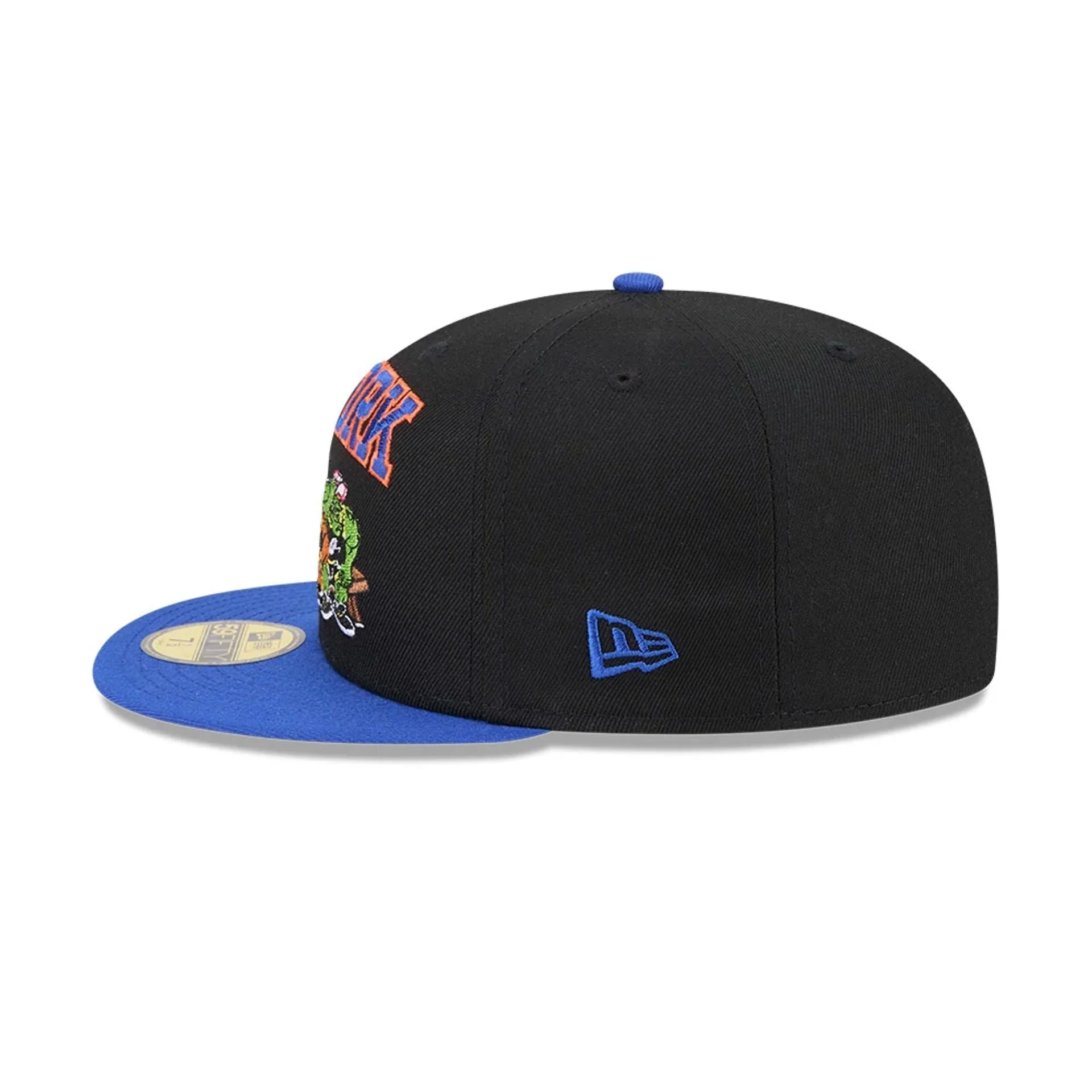 New York Knicks Space Jam Monstars Black 59FIFTY Fitted Cap - Image 7