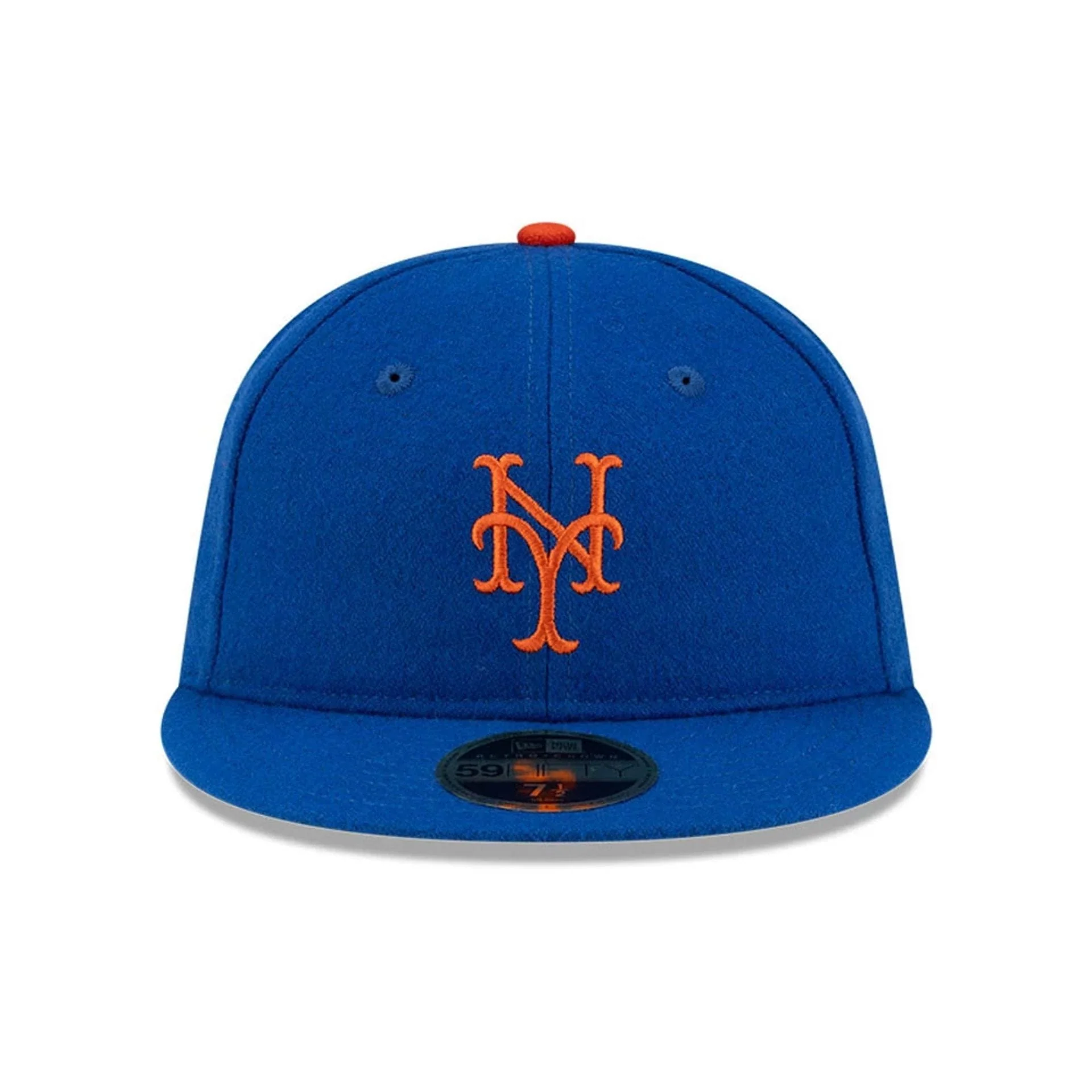 New York Mets FOG X MLB Blue Retro Crown 59FIFTY Fitted Cap - Image 3