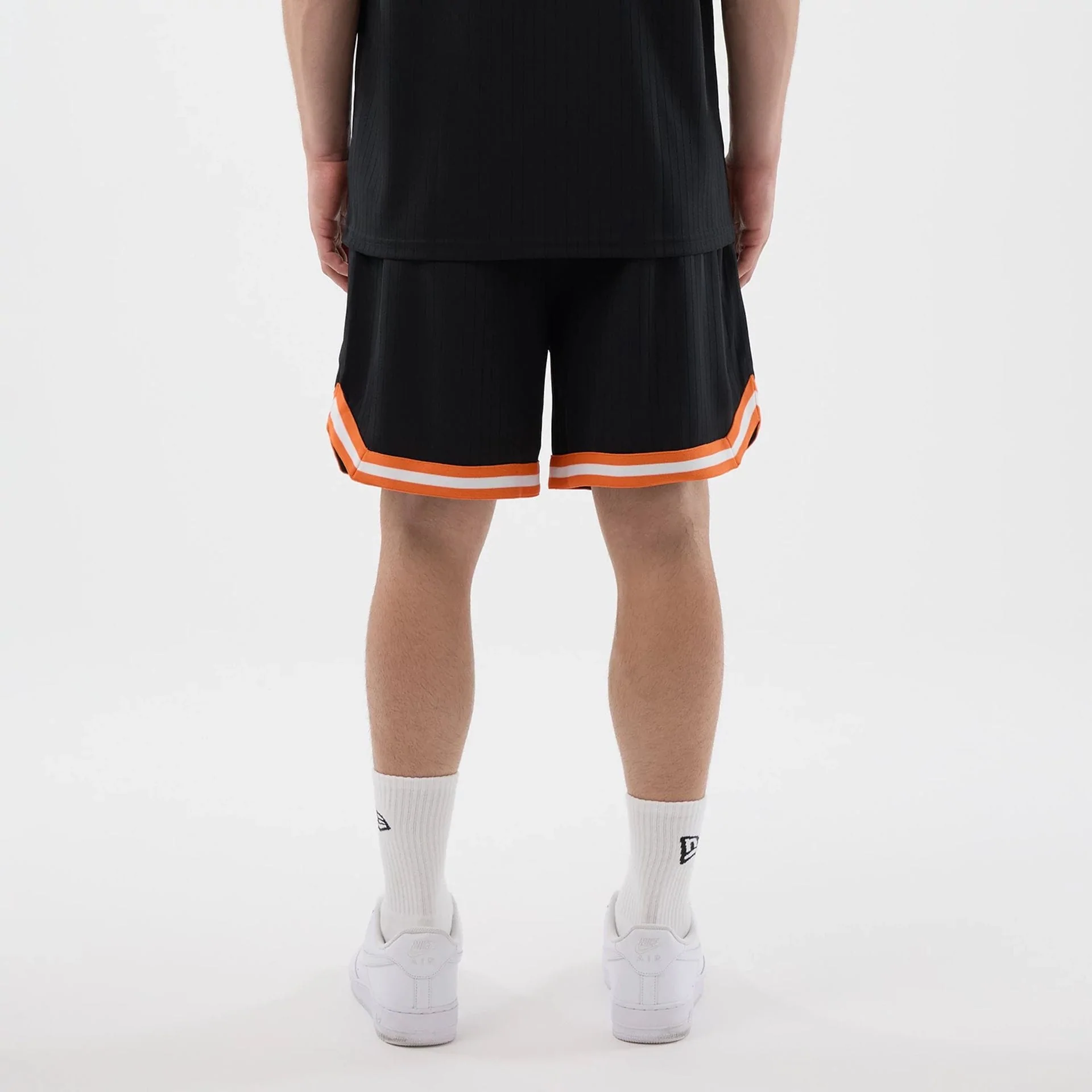 New York Mets MLB Arch Black Oversized Shorts - Image 2