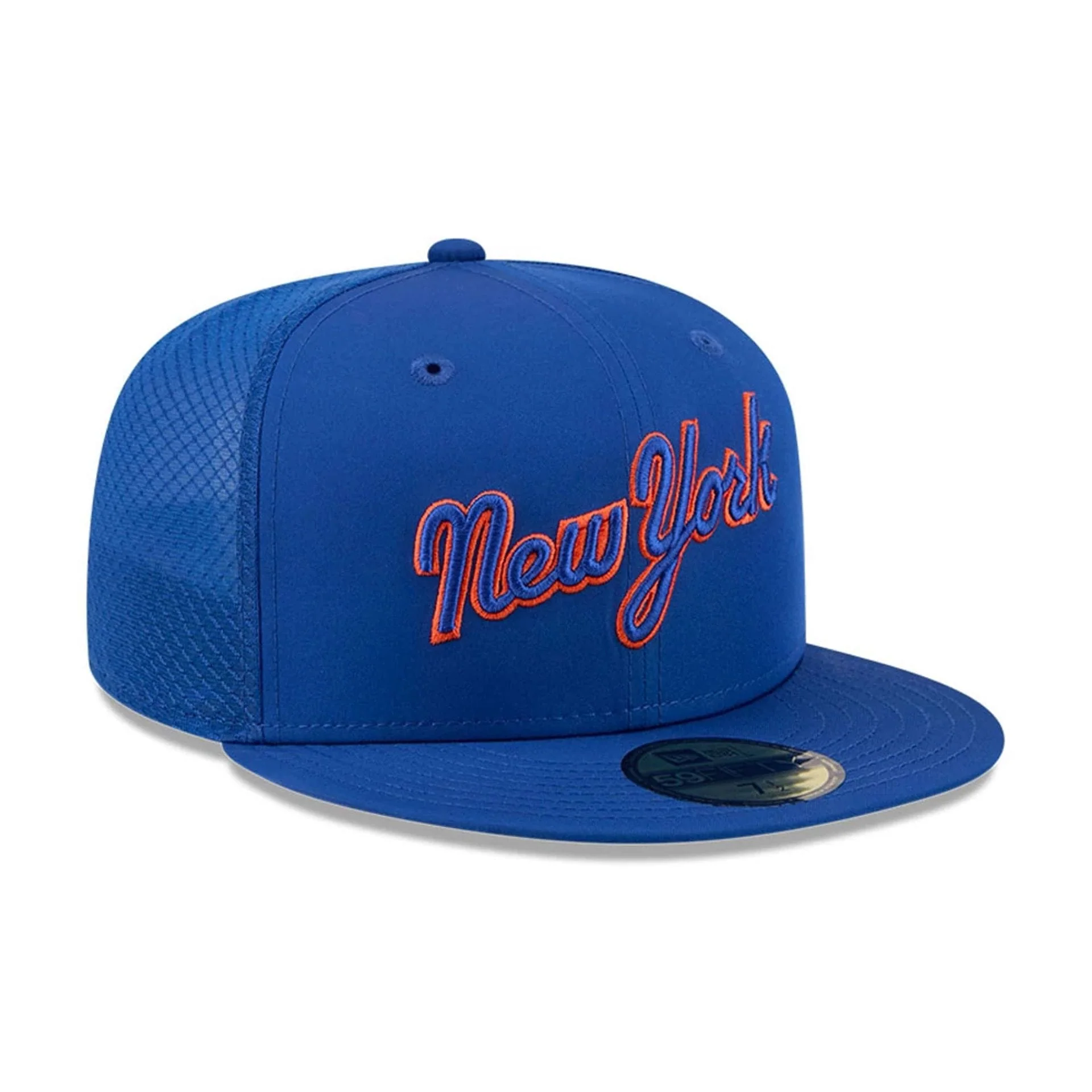 New York Mets MLB Batting Practice 2026 Blue 59FIFTY Fitted Cap - Image 3