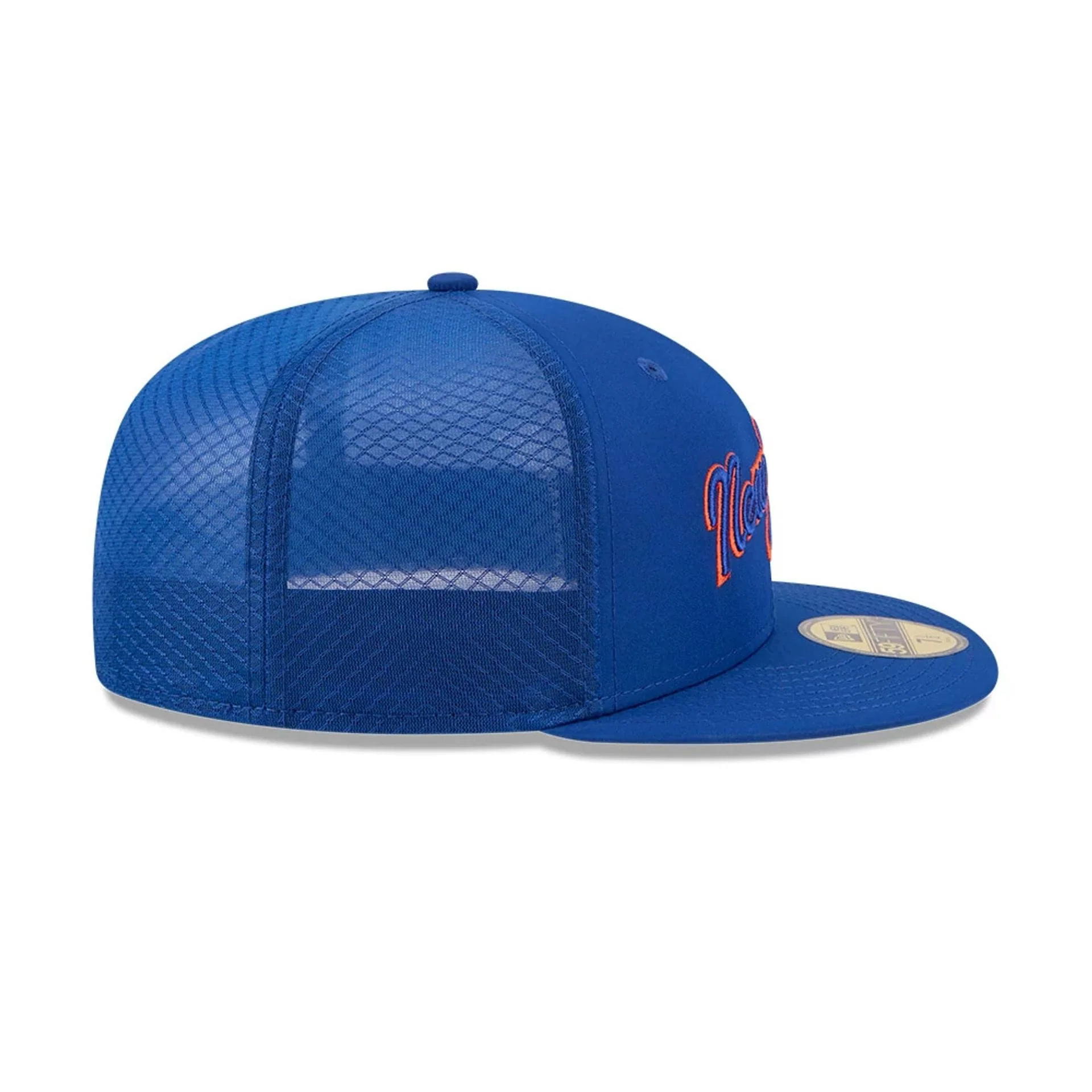 New York Mets MLB Batting Practice 2026 Blue 59FIFTY Fitted Cap - Image 6