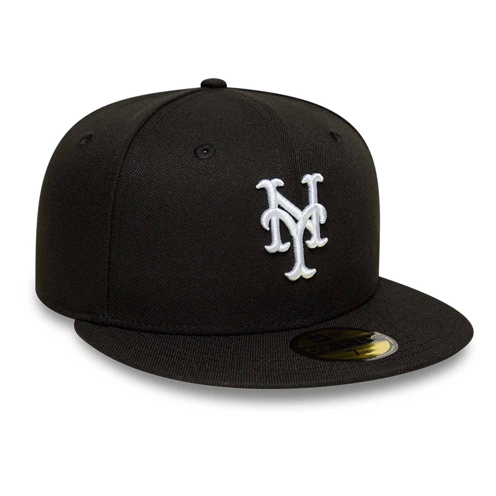 New York Mets MLB Black 59FIFTY Fitted Cap - Image 4