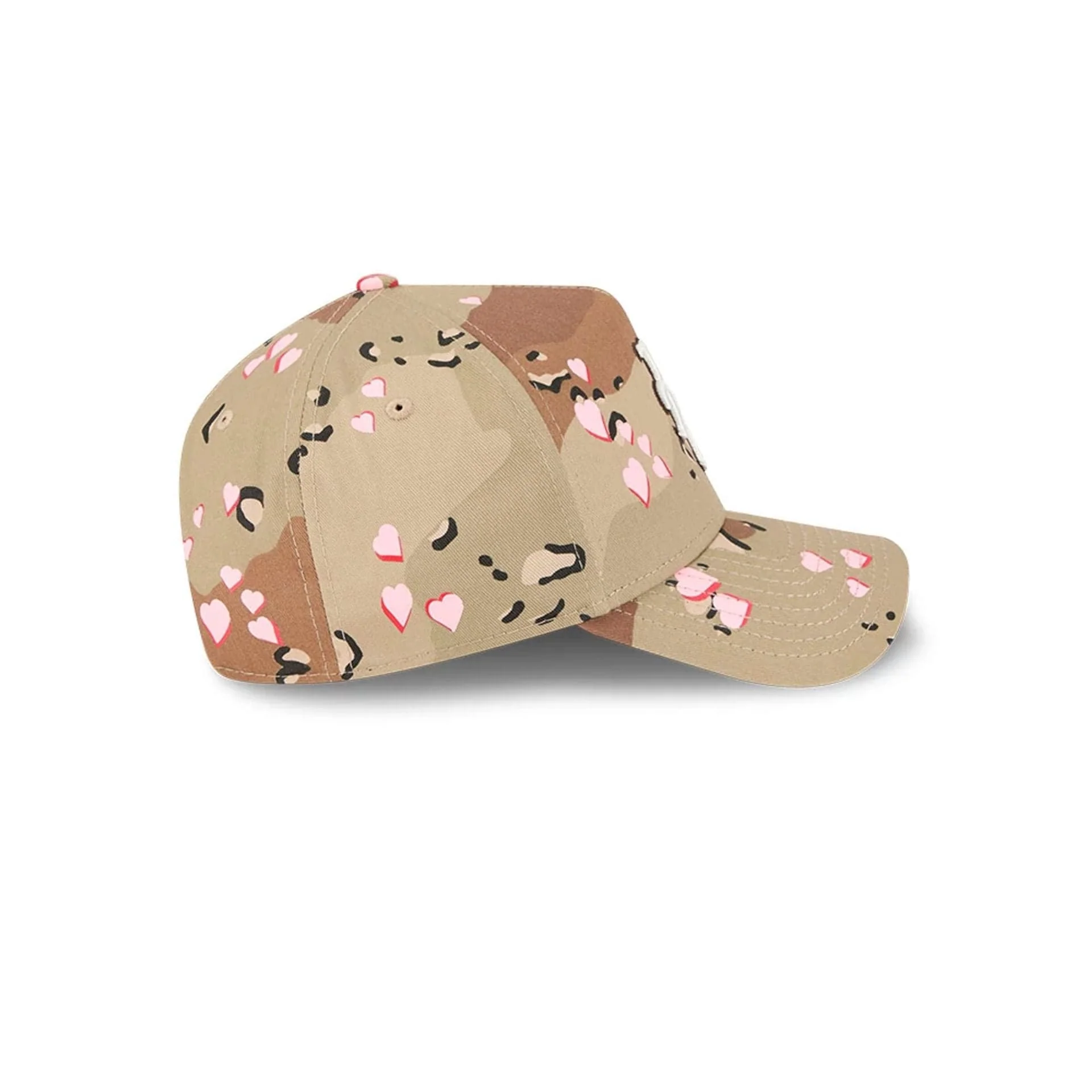 New York Mets MLB Camo Hearts Desert Camo 9FORTY A-Frame Adjustable Cap - Image 6