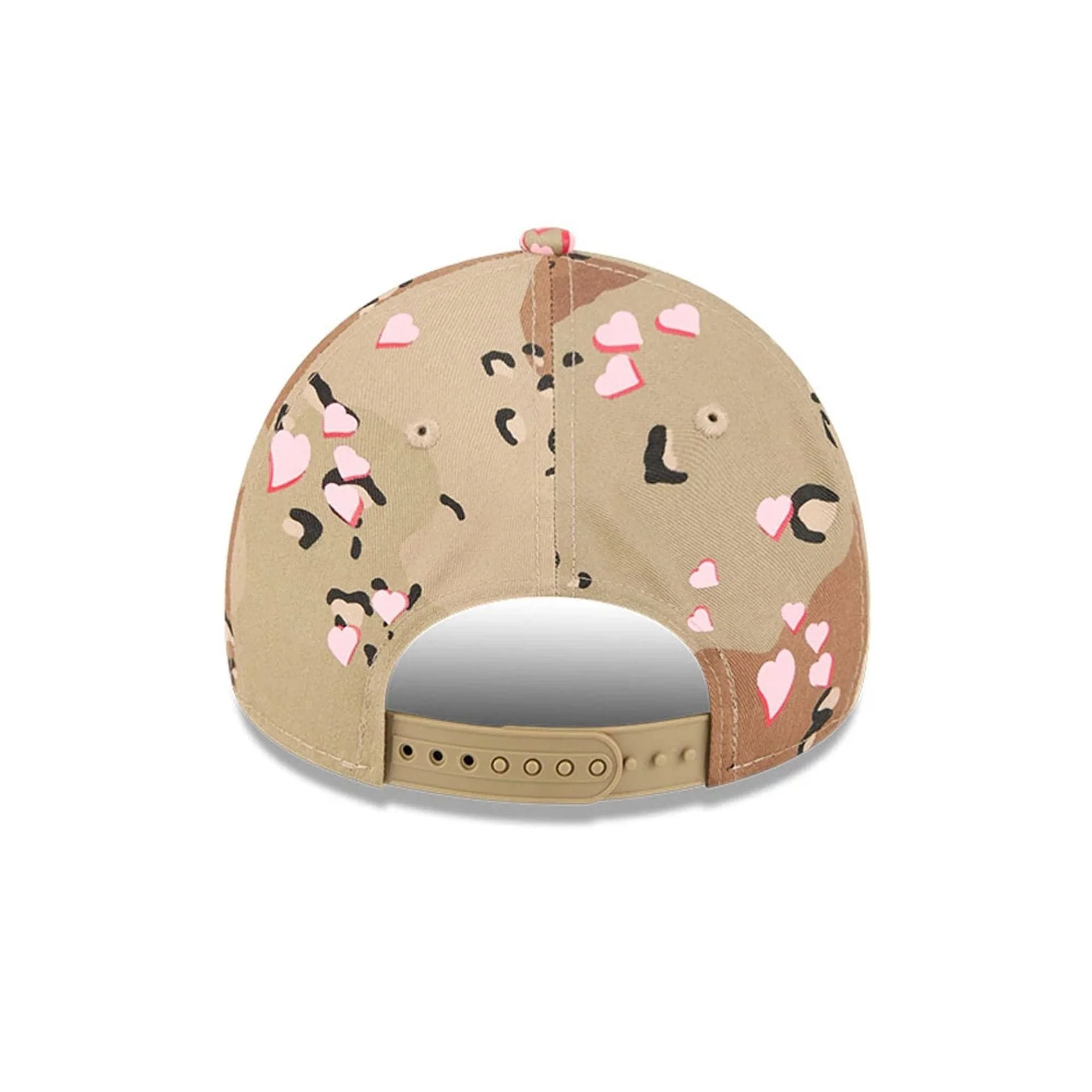 New York Mets MLB Camo Hearts Desert Camo 9FORTY A-Frame Adjustable Cap - Image 7