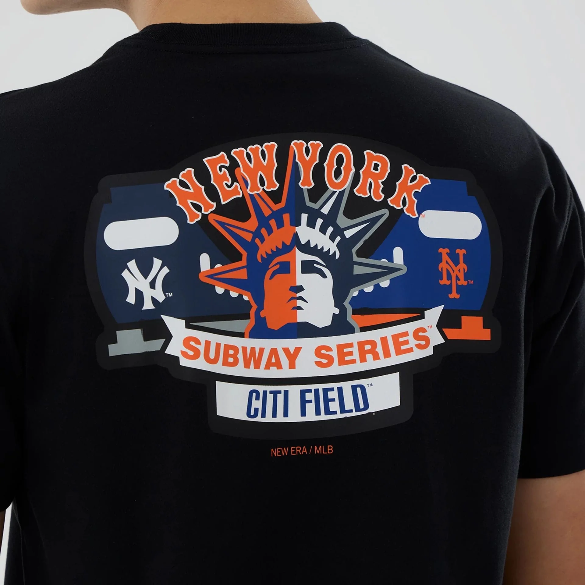 New York Mets MLB City Series Black T-Shirt - Image 3