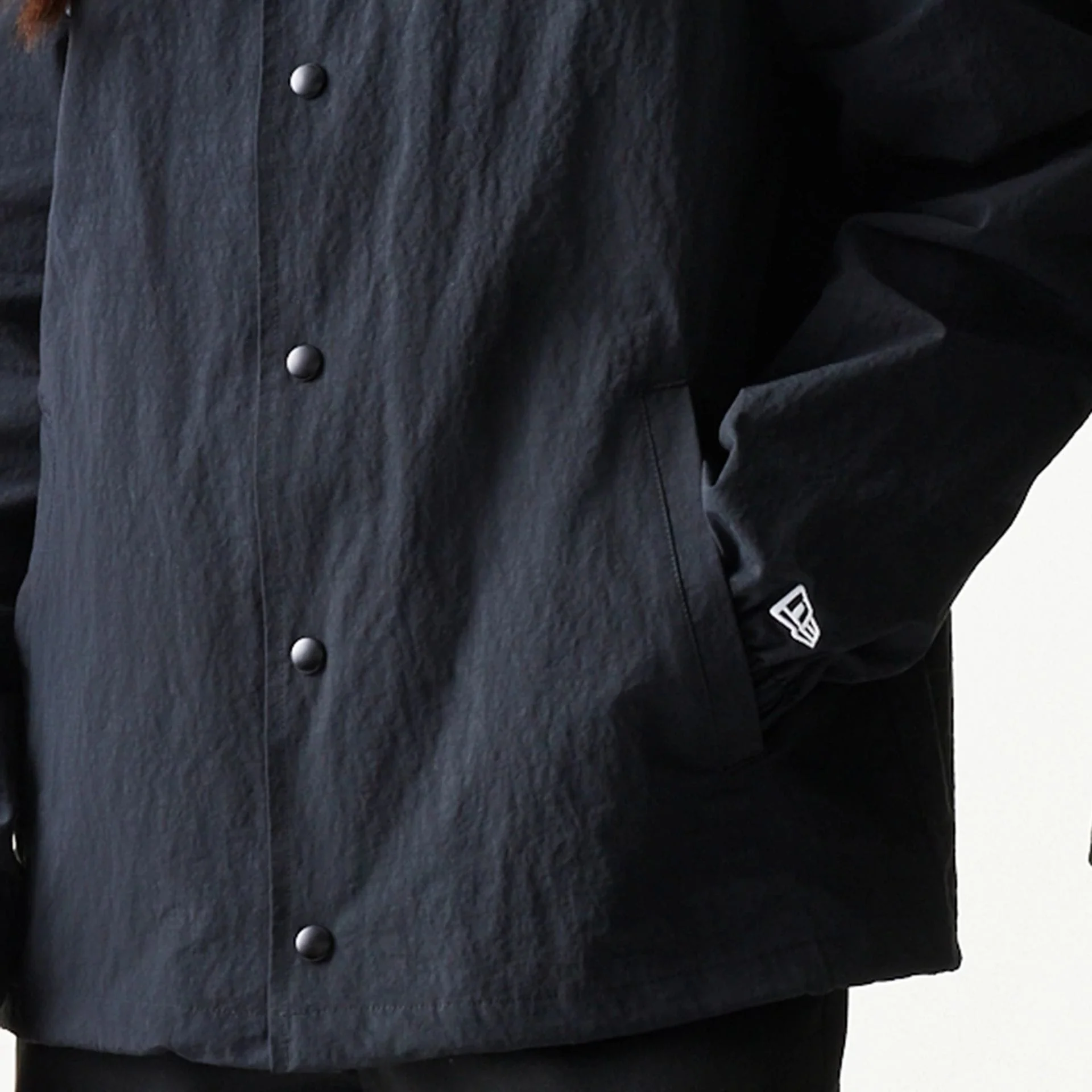 New York Mets MLB Coaches Black Jacket - Image 7