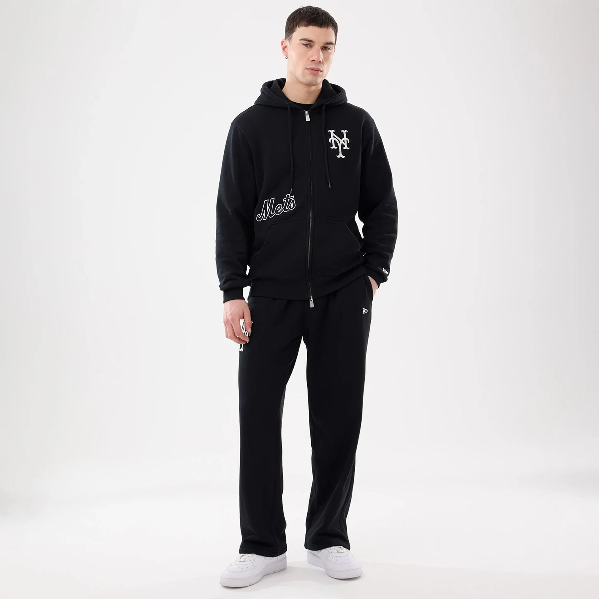 New York Mets MLB Comfort Black Joggers - Image 8