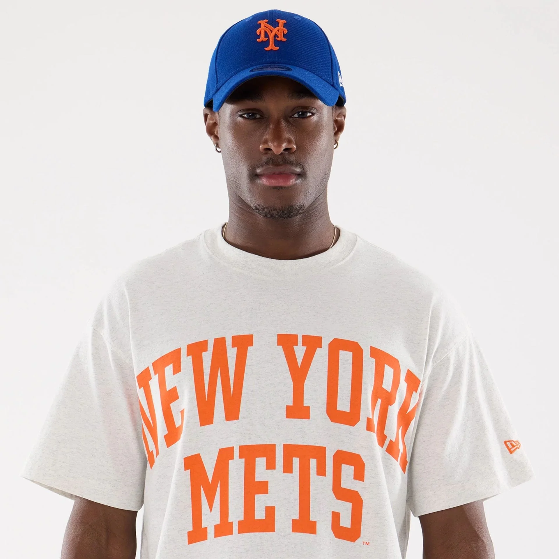 New York Mets MLB Comfort Grey T-Shirt - Image 5