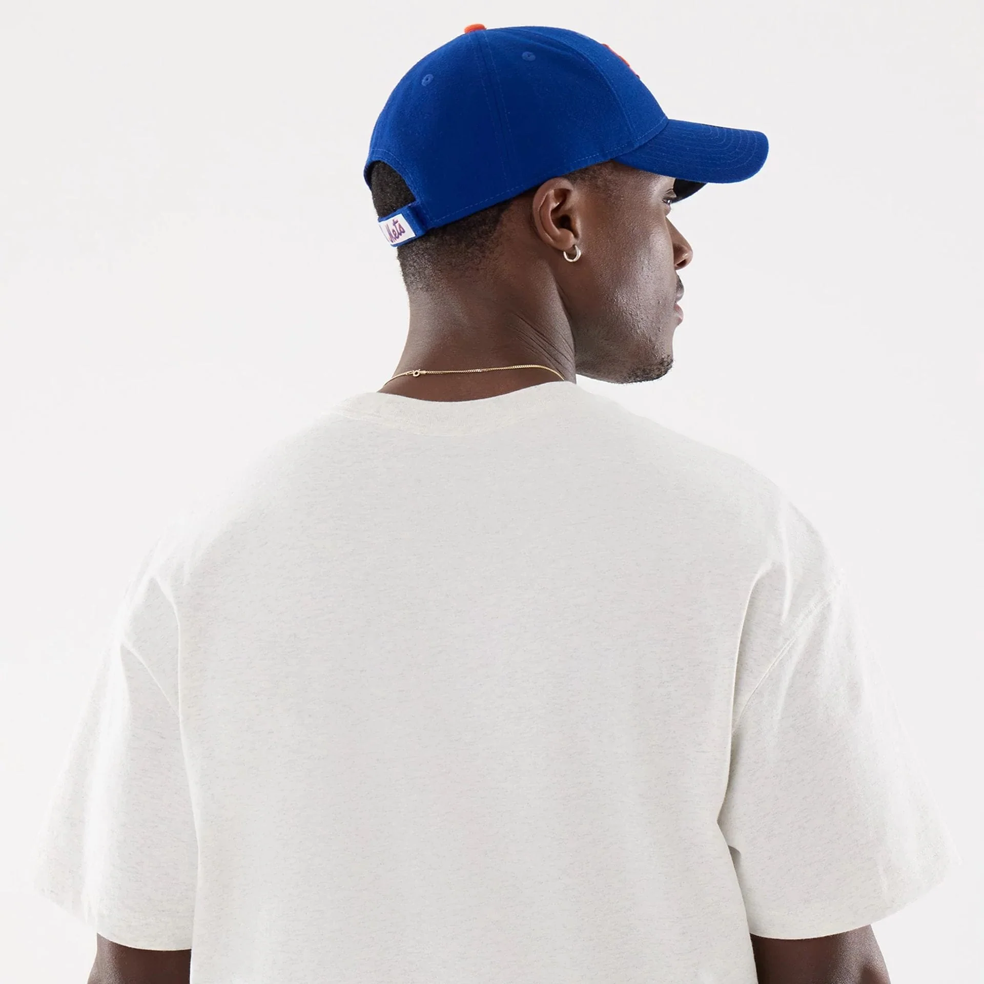 New York Mets MLB Comfort Grey T-Shirt - Image 7