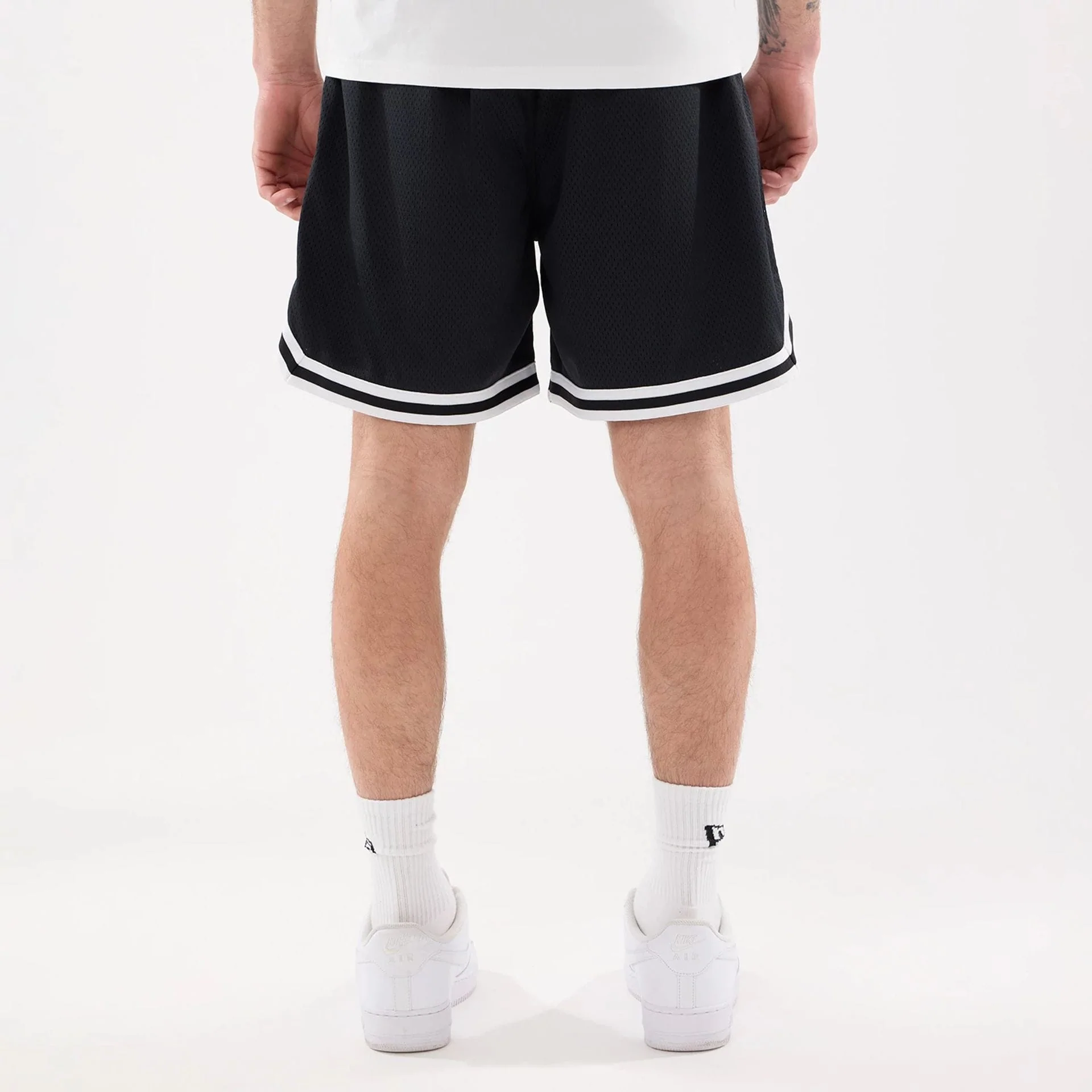 New York Mets MLB Comfort Navy Oversized Shorts - Image 2