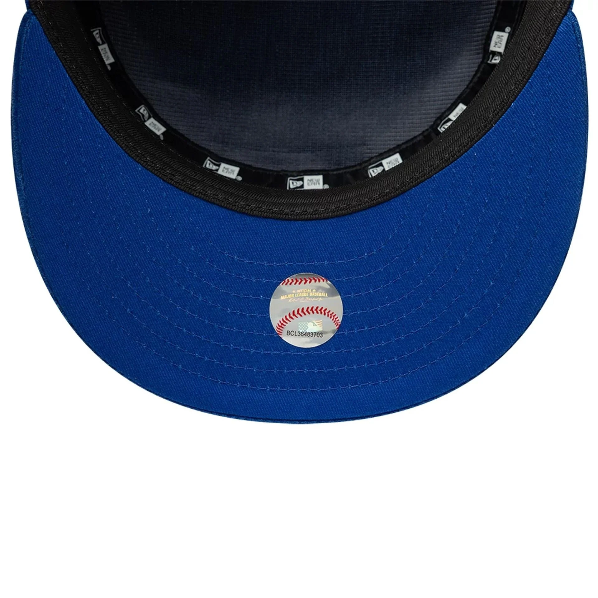 New York Mets MLB Cord Blue Pillbox Adjustable Cap - Image 7