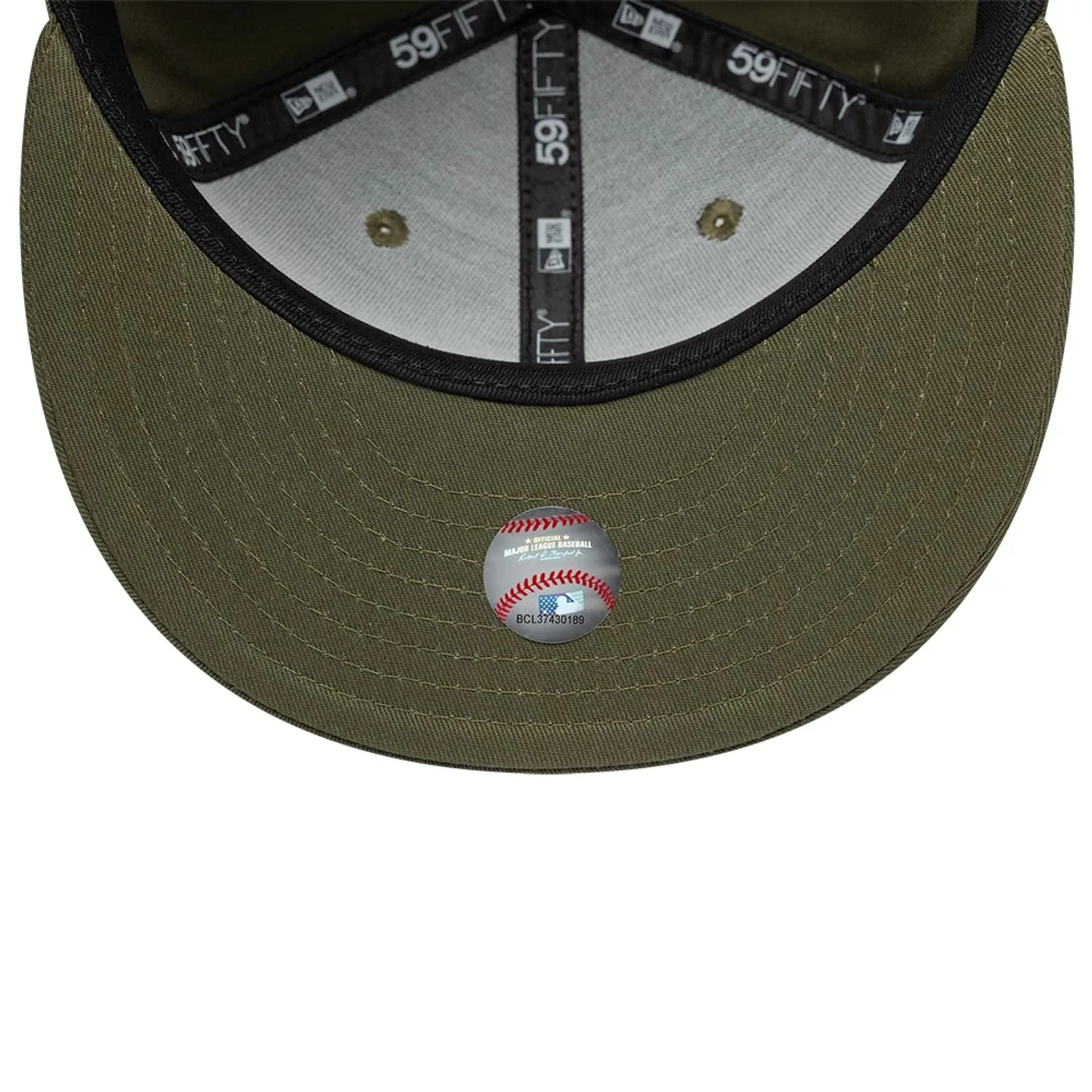 New York Mets MLB Dark Green 59FIFTY Fitted Cap - Image 7