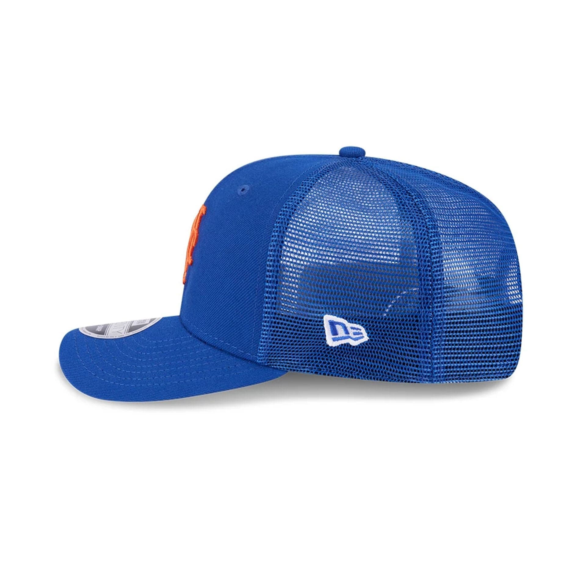 New York Mets MLB Evergreen Blue 9SEVENTY Stretch Snap Adjustable Cap - Image 5