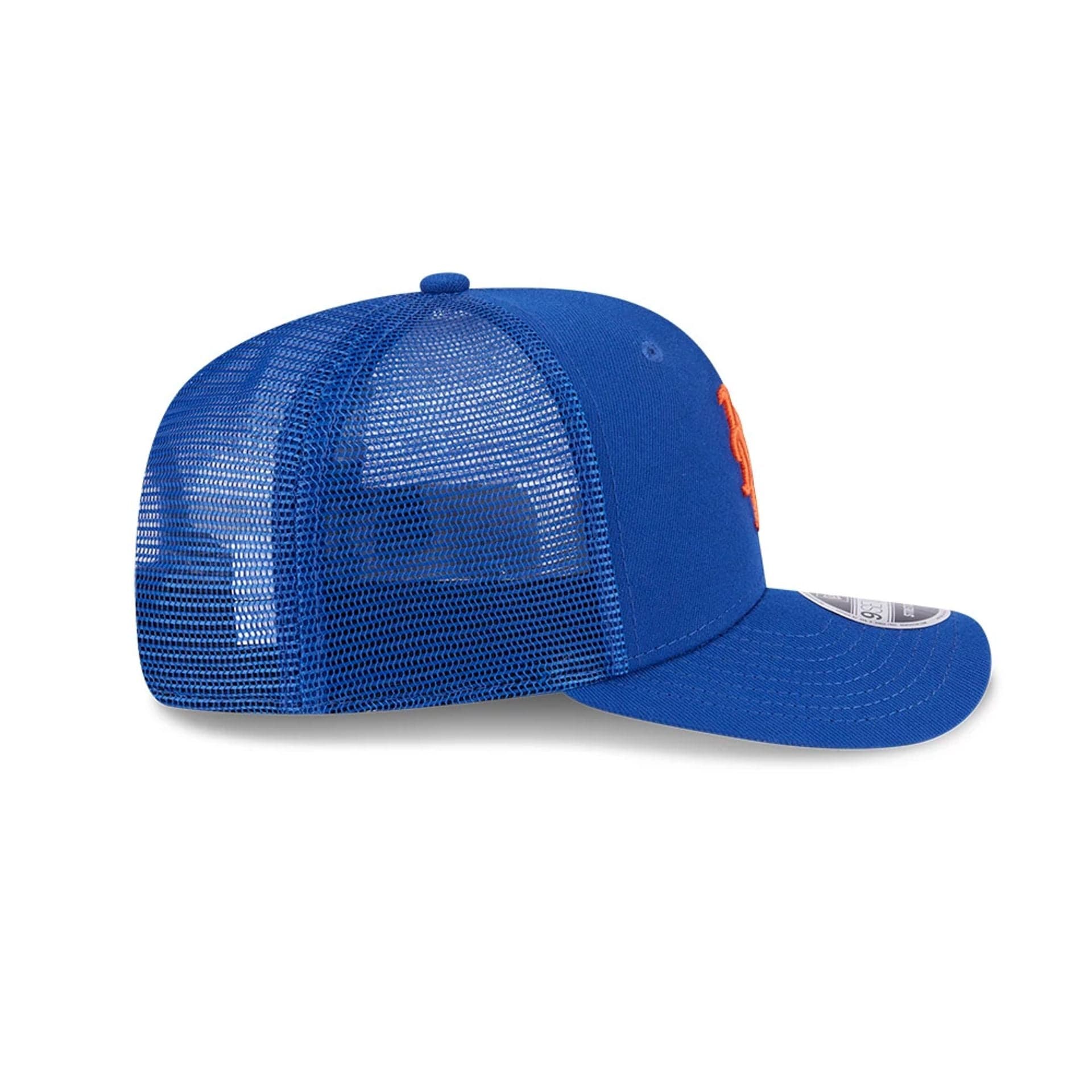 New York Mets MLB Evergreen Blue 9SEVENTY Stretch Snap Adjustable Cap - Image 6