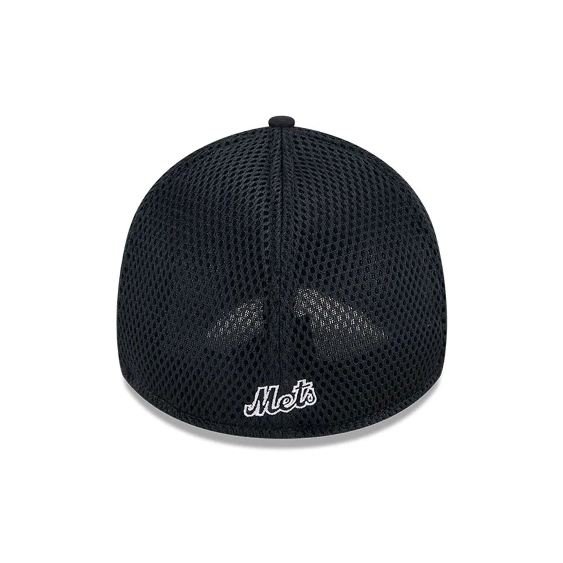 New York Mets MLB Evergreen Neo Black 39THIRTY Stretch Fit Cap - Image 2